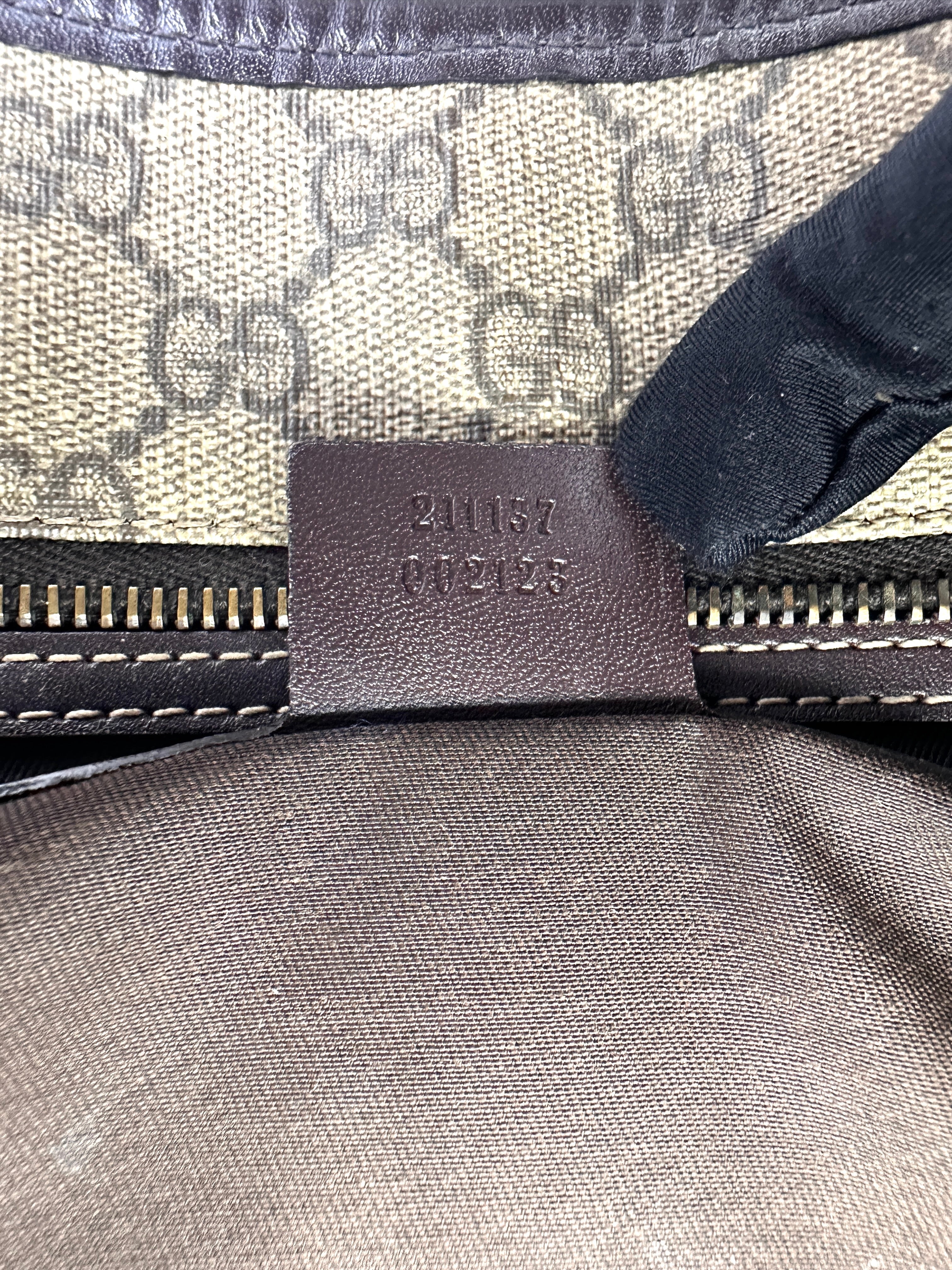 Gucci GG Supreme Canvas Handle Bag GG1028