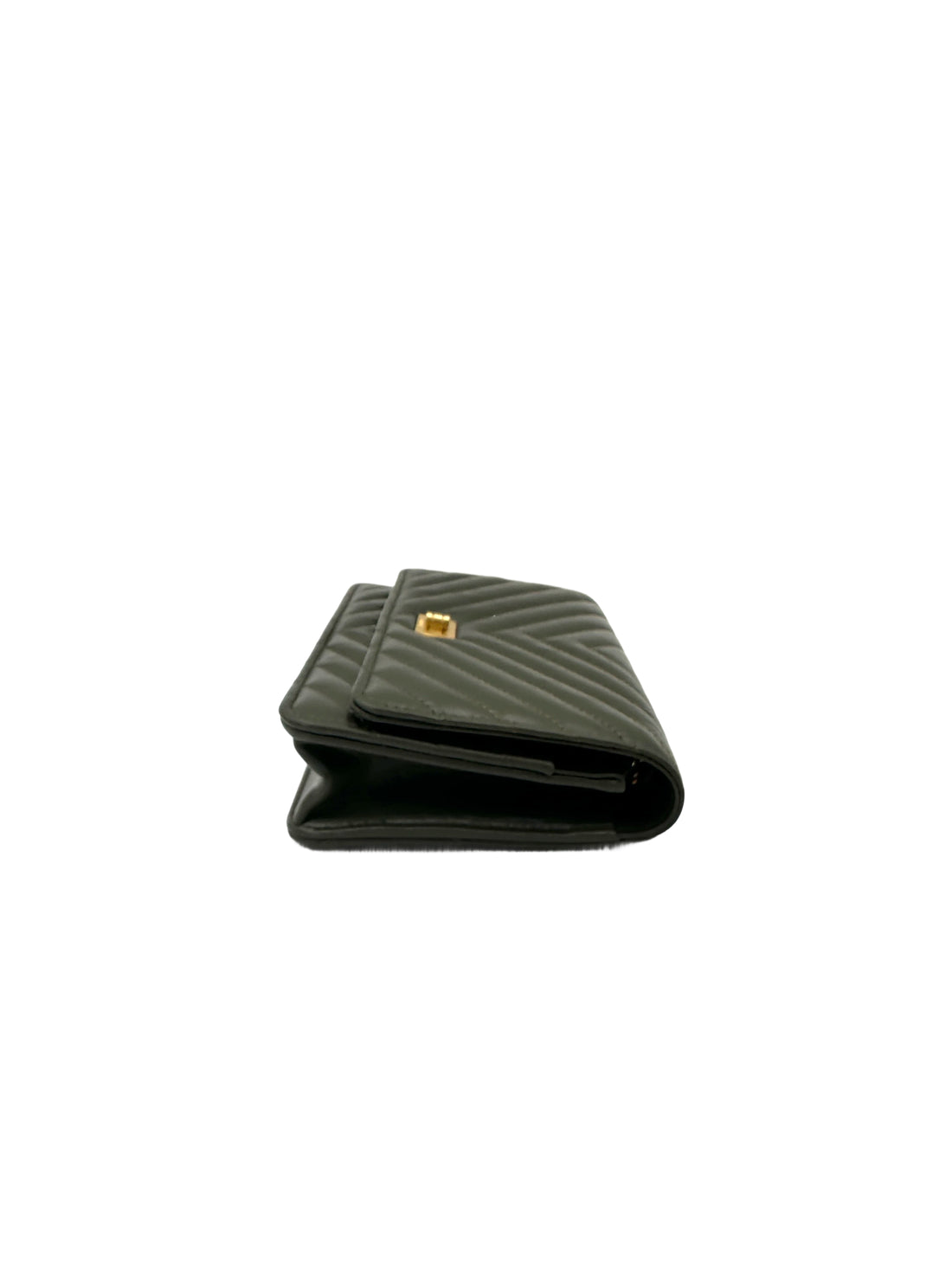 Chanel 2.55 Reissue Green Quilted Leather Wallet On Chain(PX***1J) CC1972