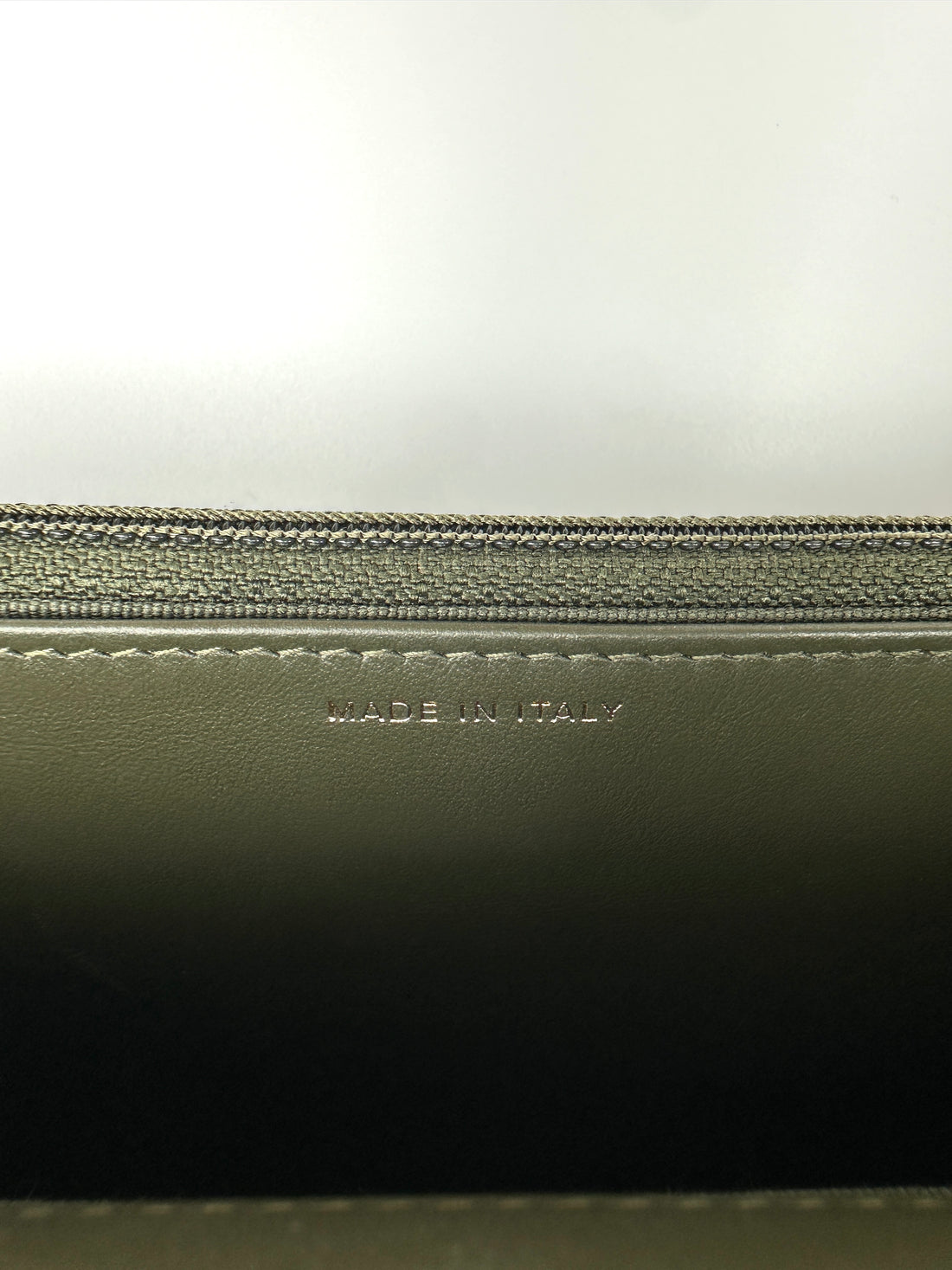 Chanel 2.55 Reissue Green Quilted Leather Wallet On Chain(PX***1J) CC1972