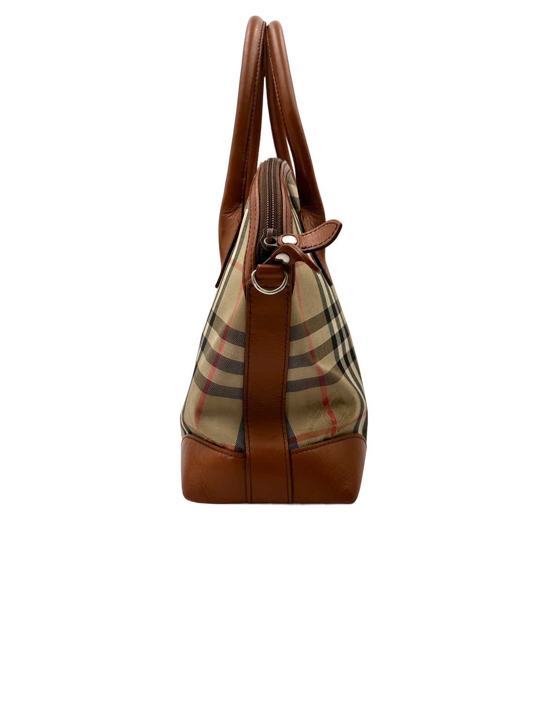 Burberry Nova Check Canvas Handle Bag BR54
