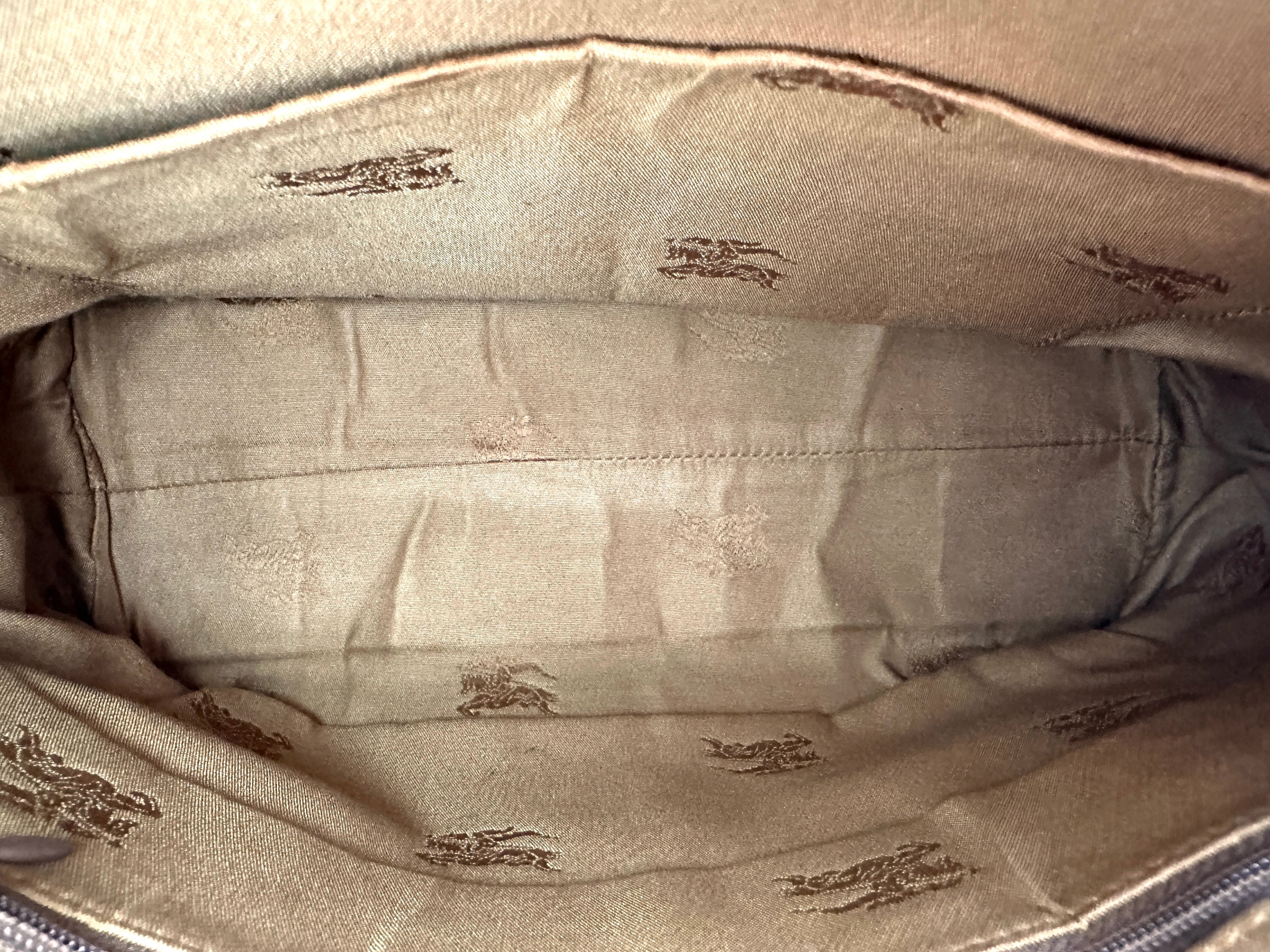 Burberry Nova Check Canvas Handle Bag BR54