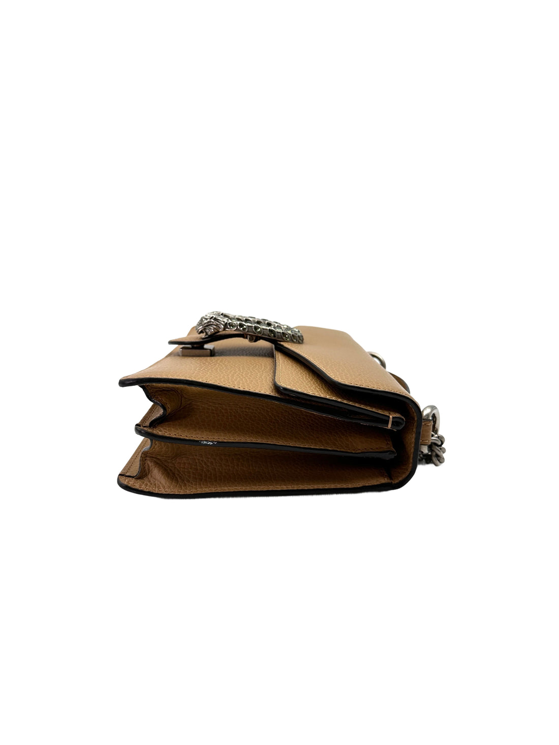 Gucci Dionysus Beige Leather Shoulder Bag GG1009