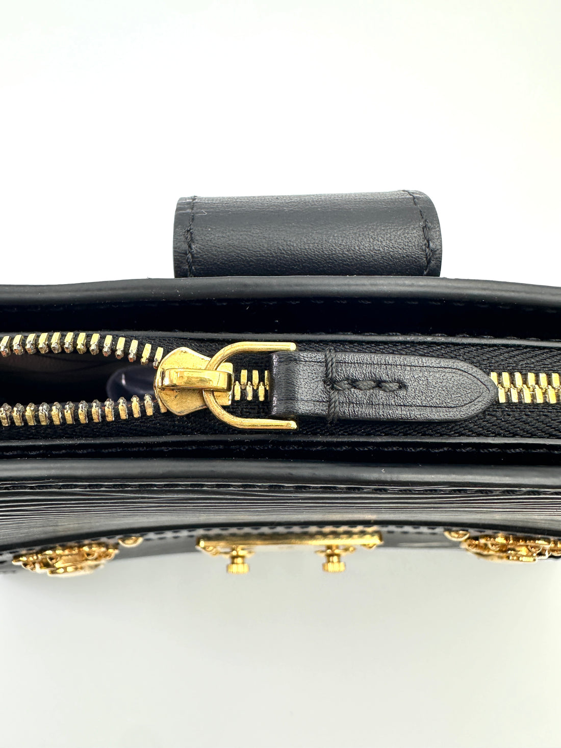 Louis Vuitton Trunk Clutch Black Epi Leather Bag LV2749