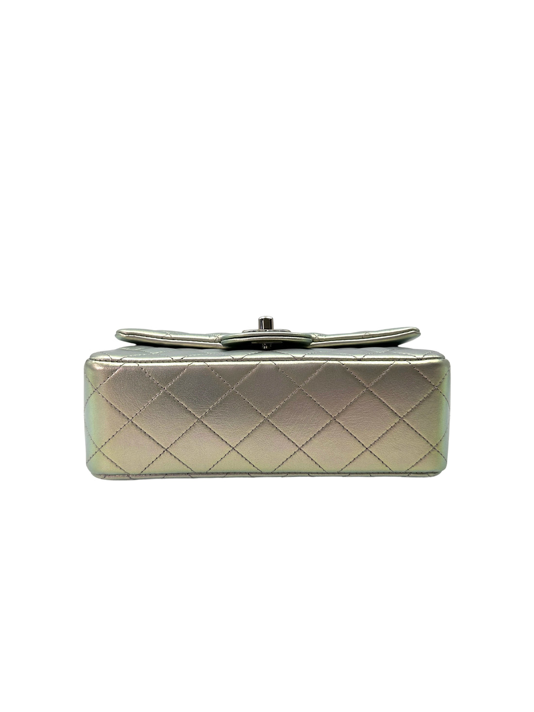 Chanel Classic Flap White Quilted Leather Shoulder Bag(JC***JH) IRIS223