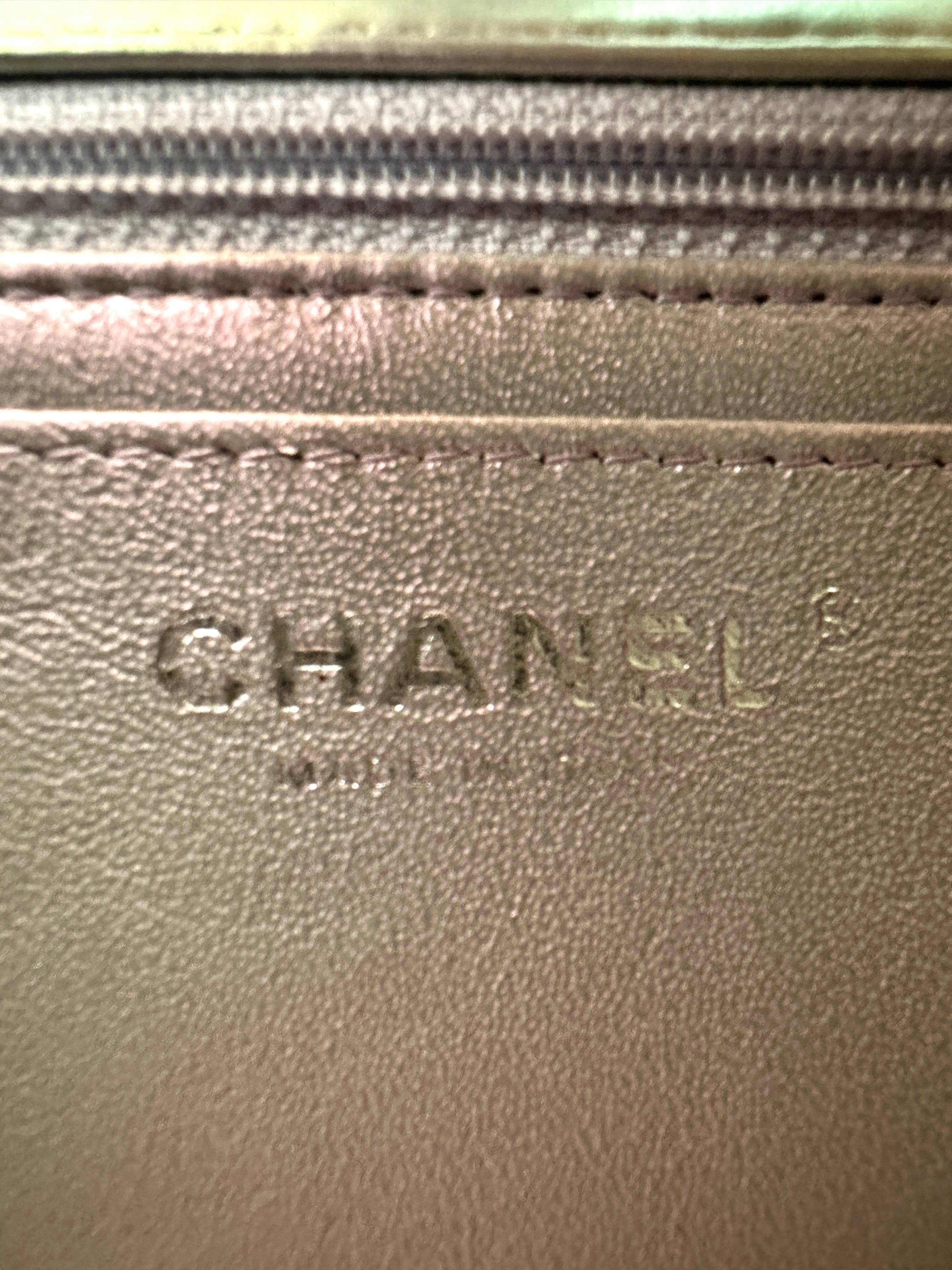 Chanel Classic Flap White Quilted Leather Shoulder Bag(JC***JH) IRIS223