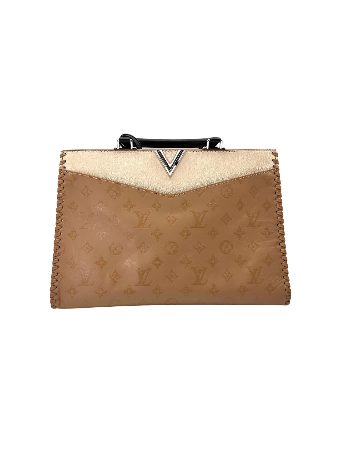 Louis Vuitton Very Zipped Monogram Leather Satchel Tote Bag LV2750