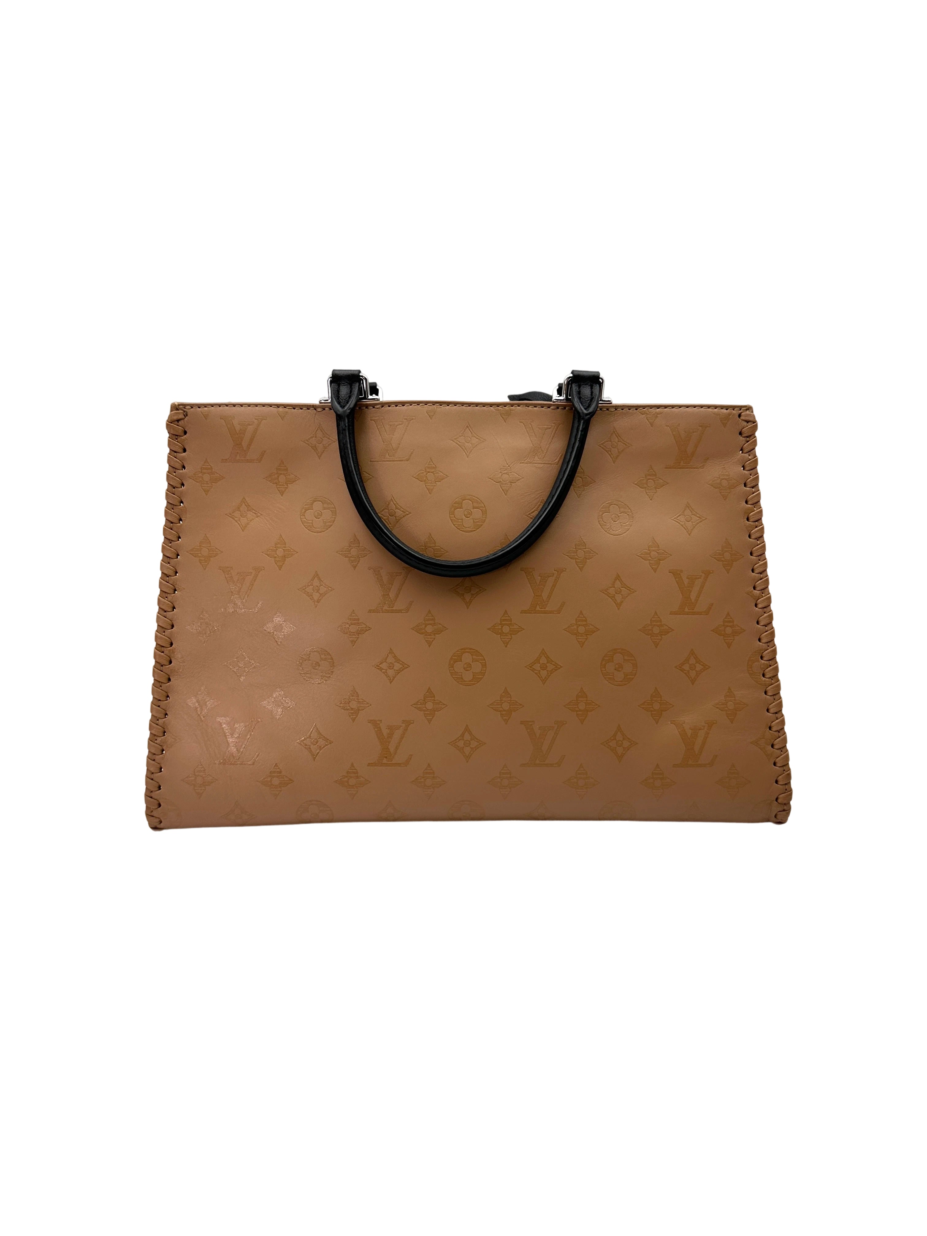 Louis Vuitton Very Zipped Monogram Leather Satchel Tote Bag LV2750