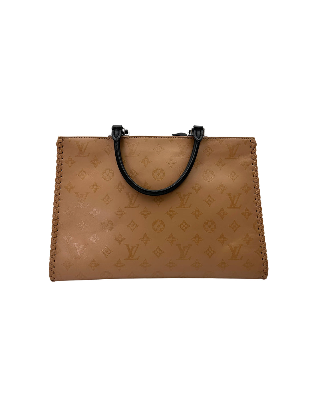 Louis Vuitton Very Zipped Monogram Leather Satchel Tote Bag LV2750