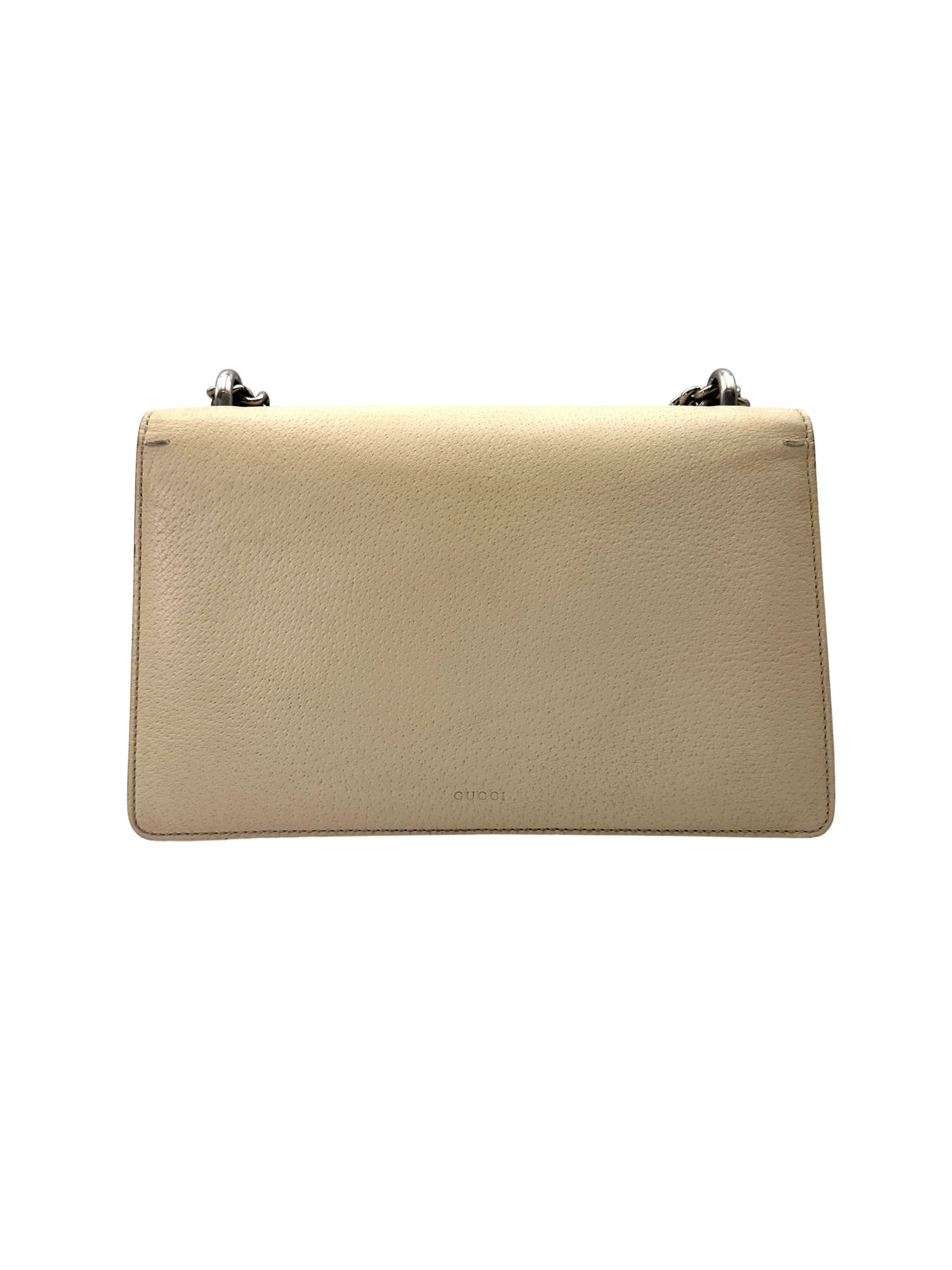 Gucci Dionysus White Leather Shoulder Bag GG1037
