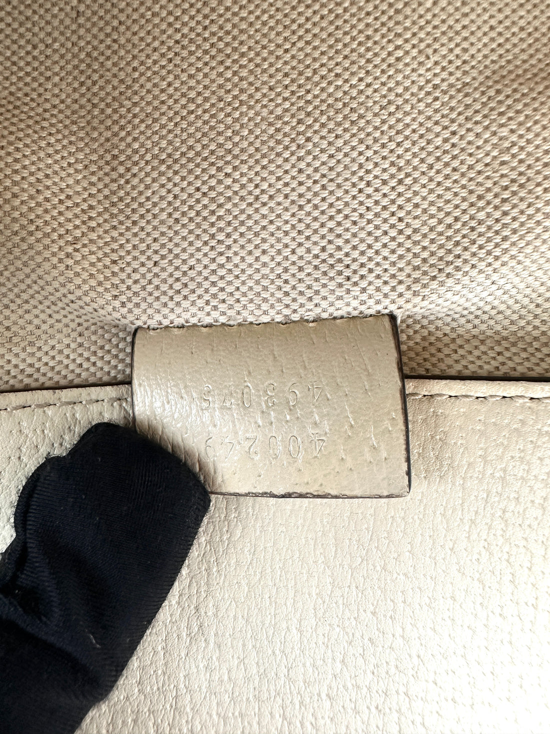 Gucci Dionysus White Leather Shoulder Bag GG1037