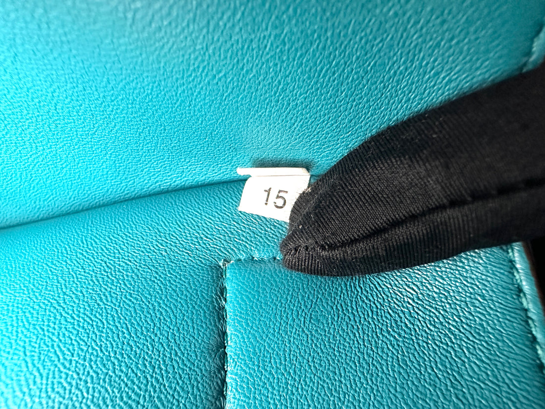 Prada Double Brown Saffiano Cuir Leather Small Size Handle Bag PR346
