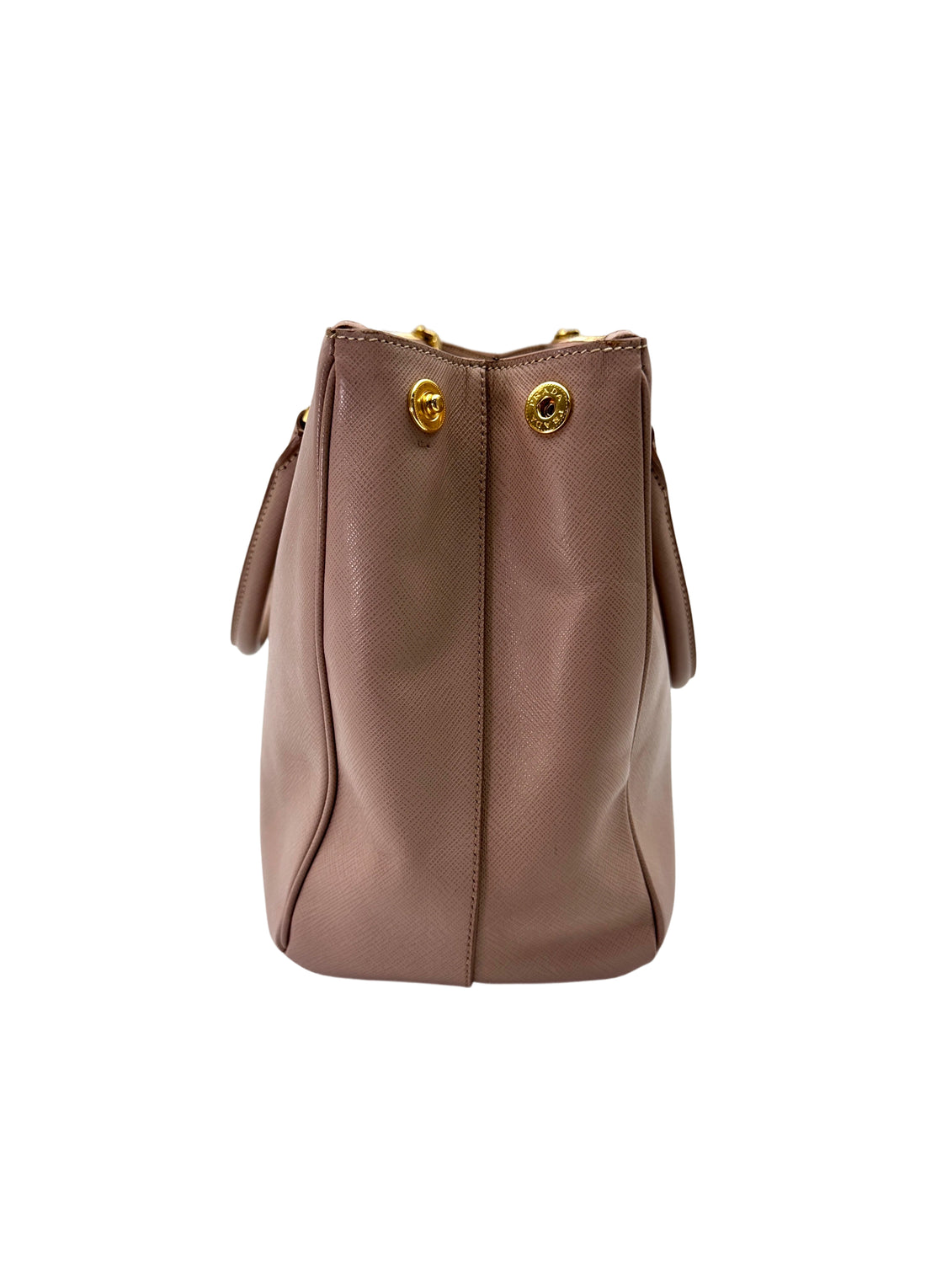 Prada Galleria Beige Saffiano Leather Handle Bag PR348
