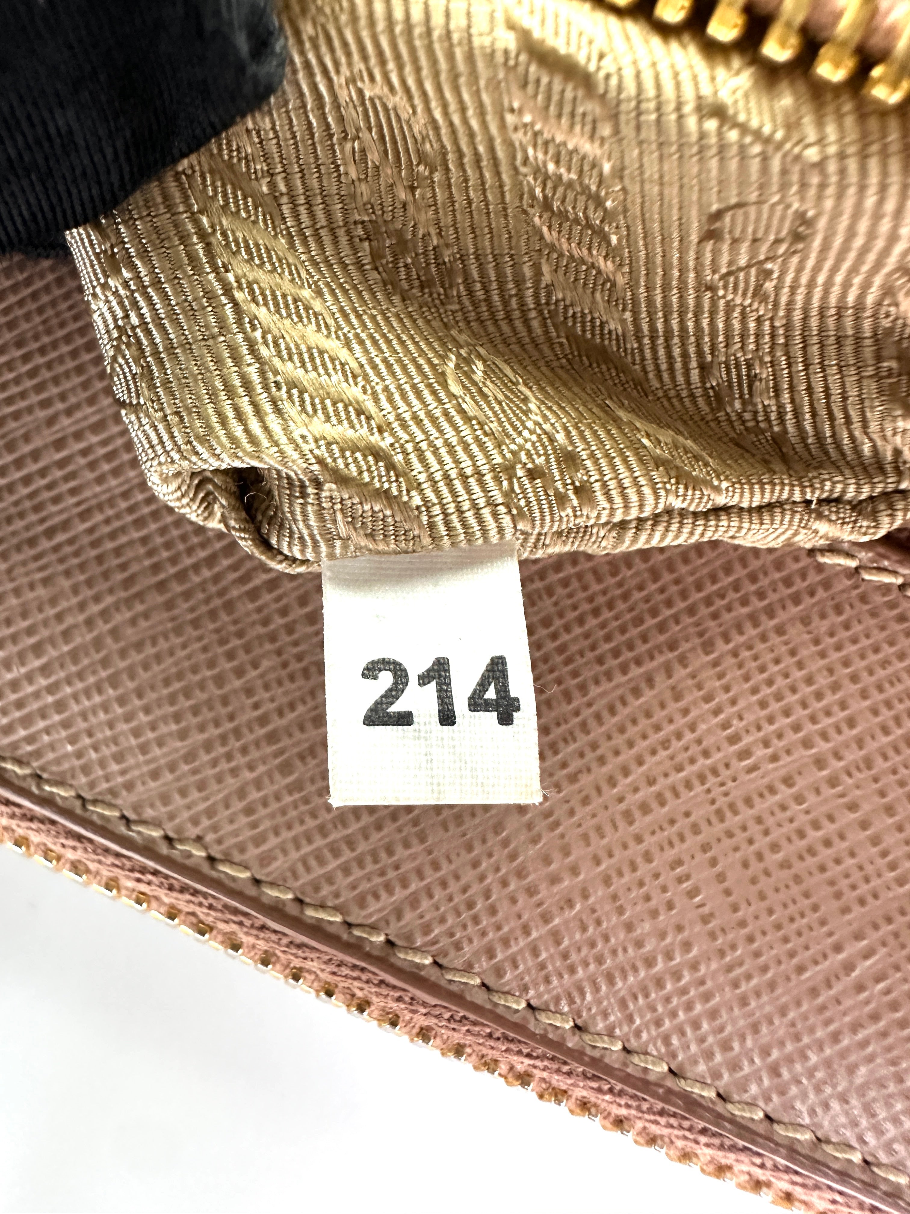 Prada Galleria Beige Saffiano Leather Handle Bag PR348