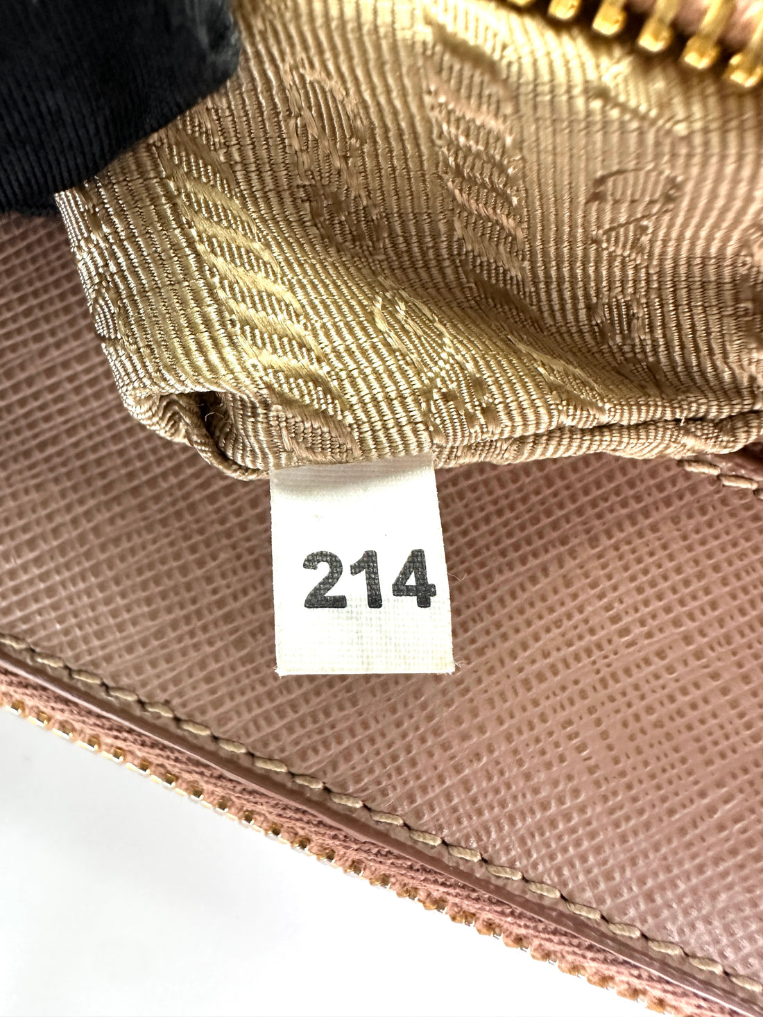 Prada Galleria Beige Saffiano Leather Handle Bag PR348