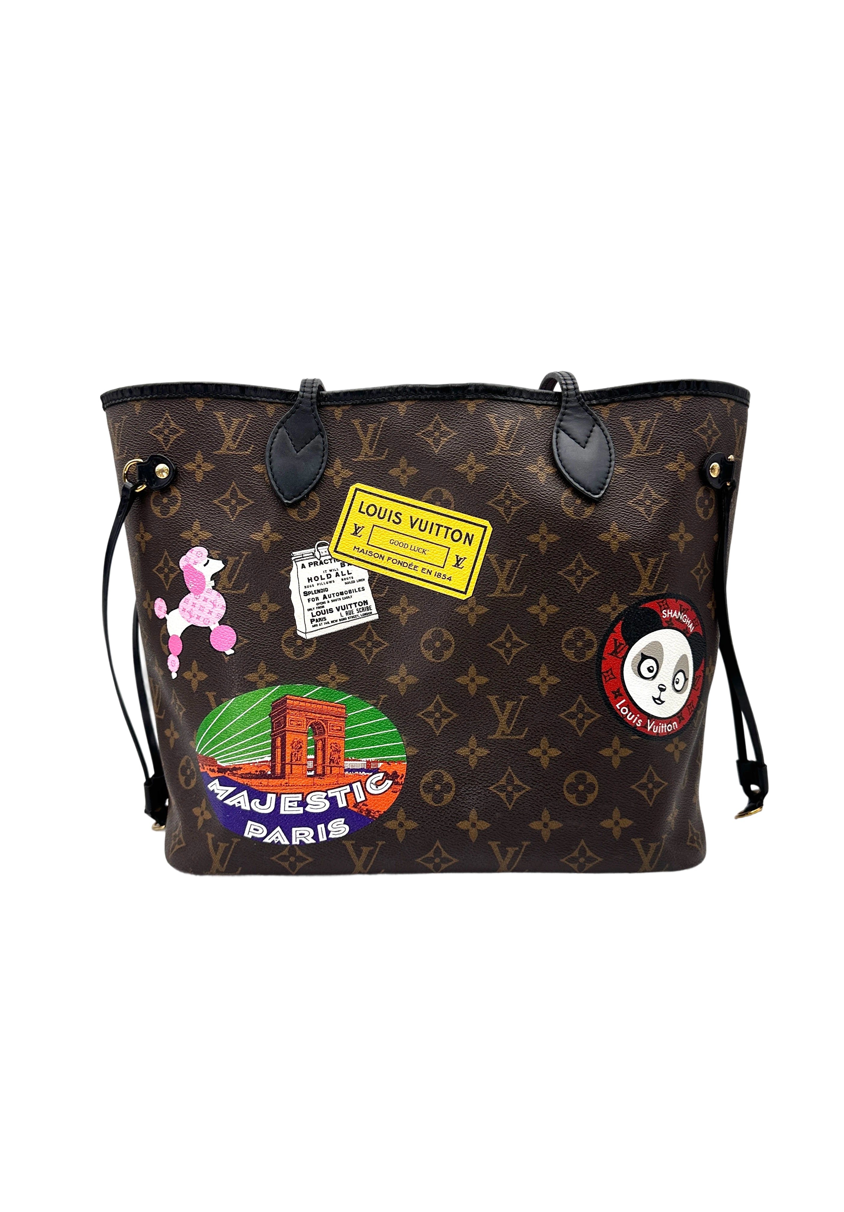 Louis Vuitton World Tour Neverfull Handle Bag LV2754