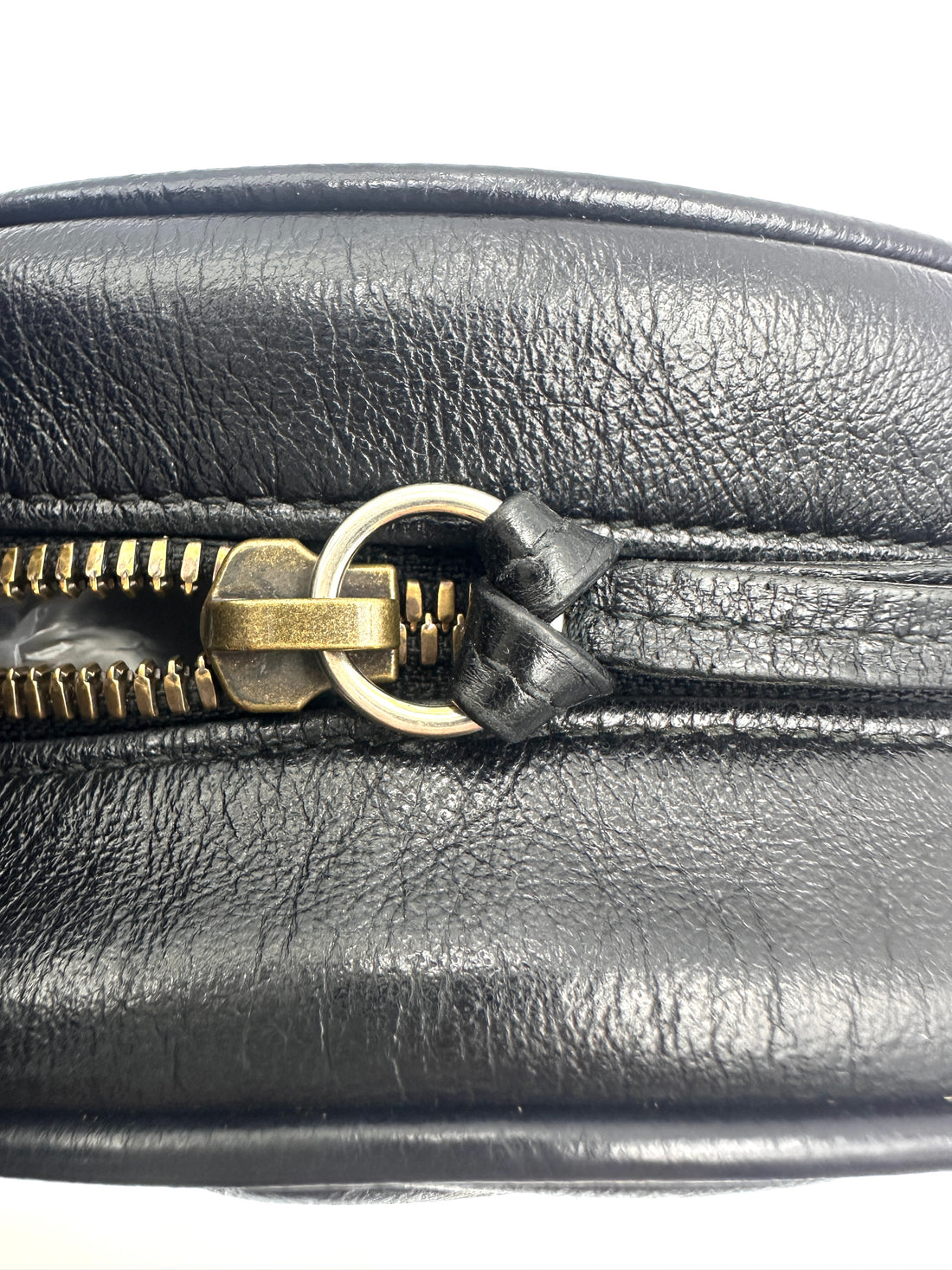 Gucci GG Marmont Black Matelasse Leather Round Shoulder Bag GG1016