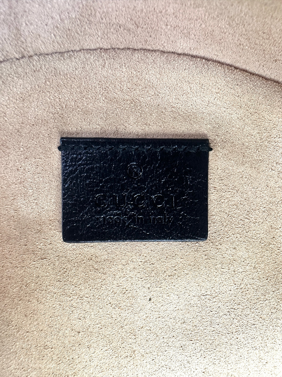 Gucci GG Marmont Black Matelasse Leather Round Shoulder Bag GG1016