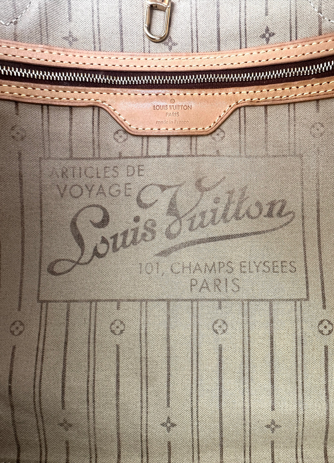 Louis Vuitton Neverfull GM Monogram Canvas Handle Bag LV2758