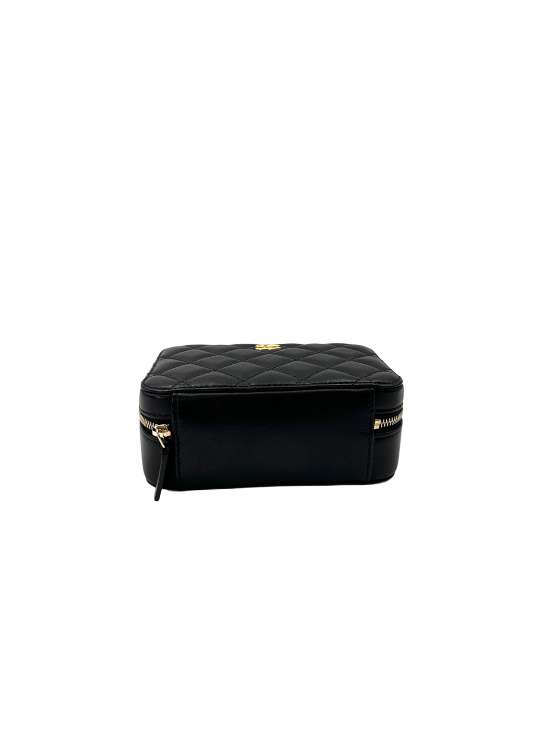 Chanel 22C Black Quilted Leather Camera Bag(31***74) IRIS225