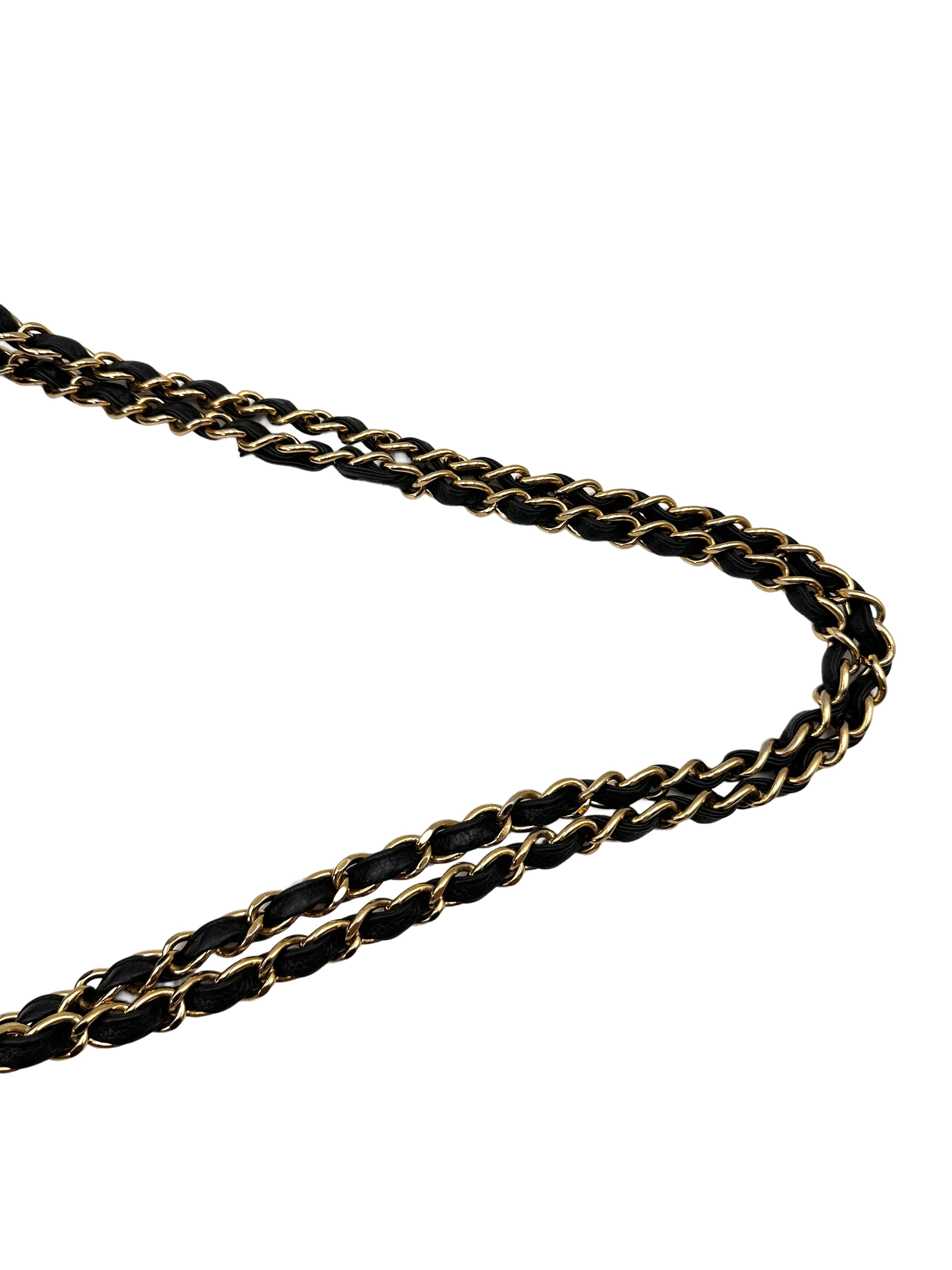 Chanel Classic Flap Black Quilted Lambskin Jumbo Shoulder Bag With Gold Buckle(16***65) CC1977