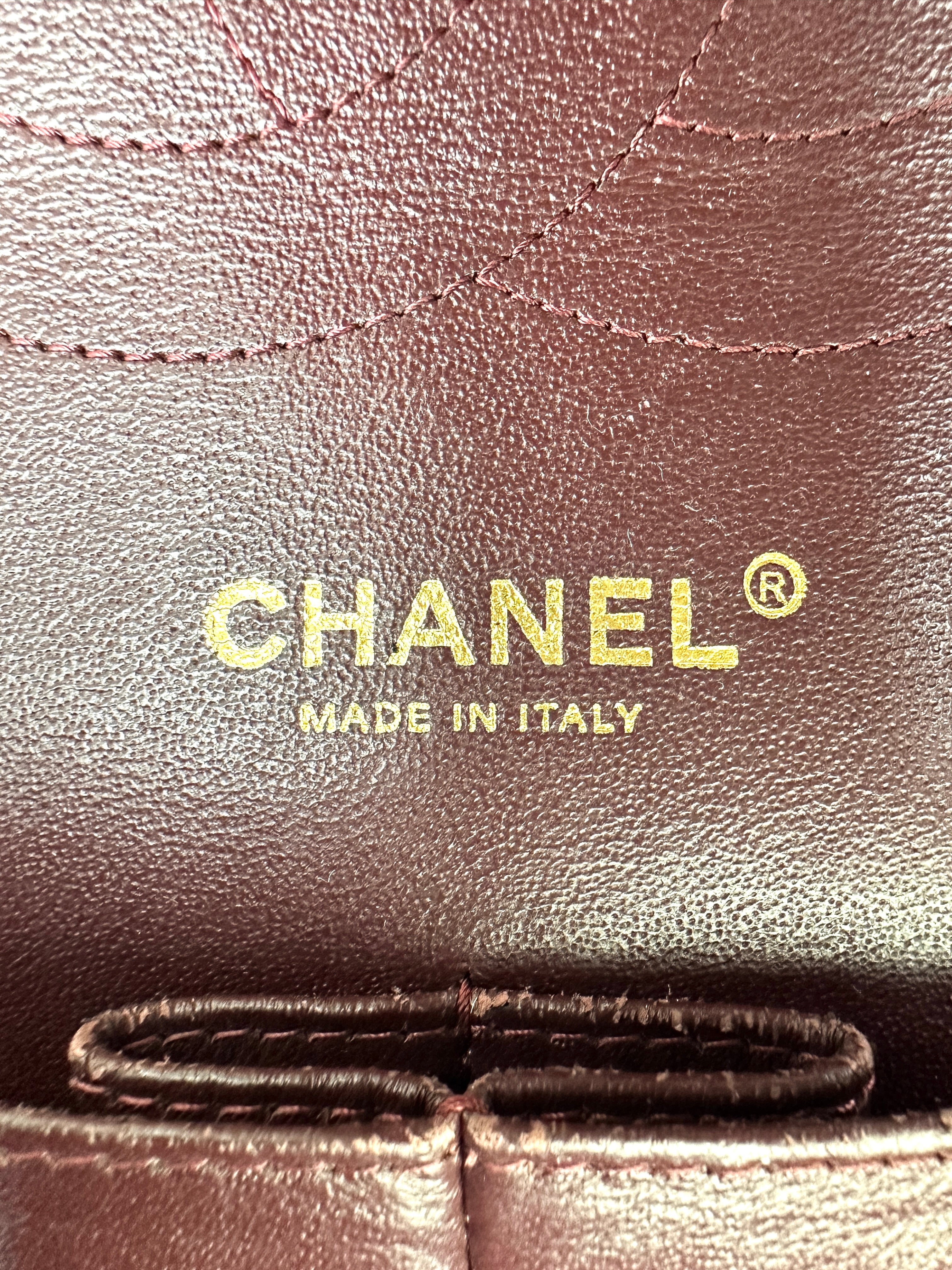 Chanel Classic Flap Black Quilted Lambskin Shoulder Bag With Gold Buckle(15***53) CC1980