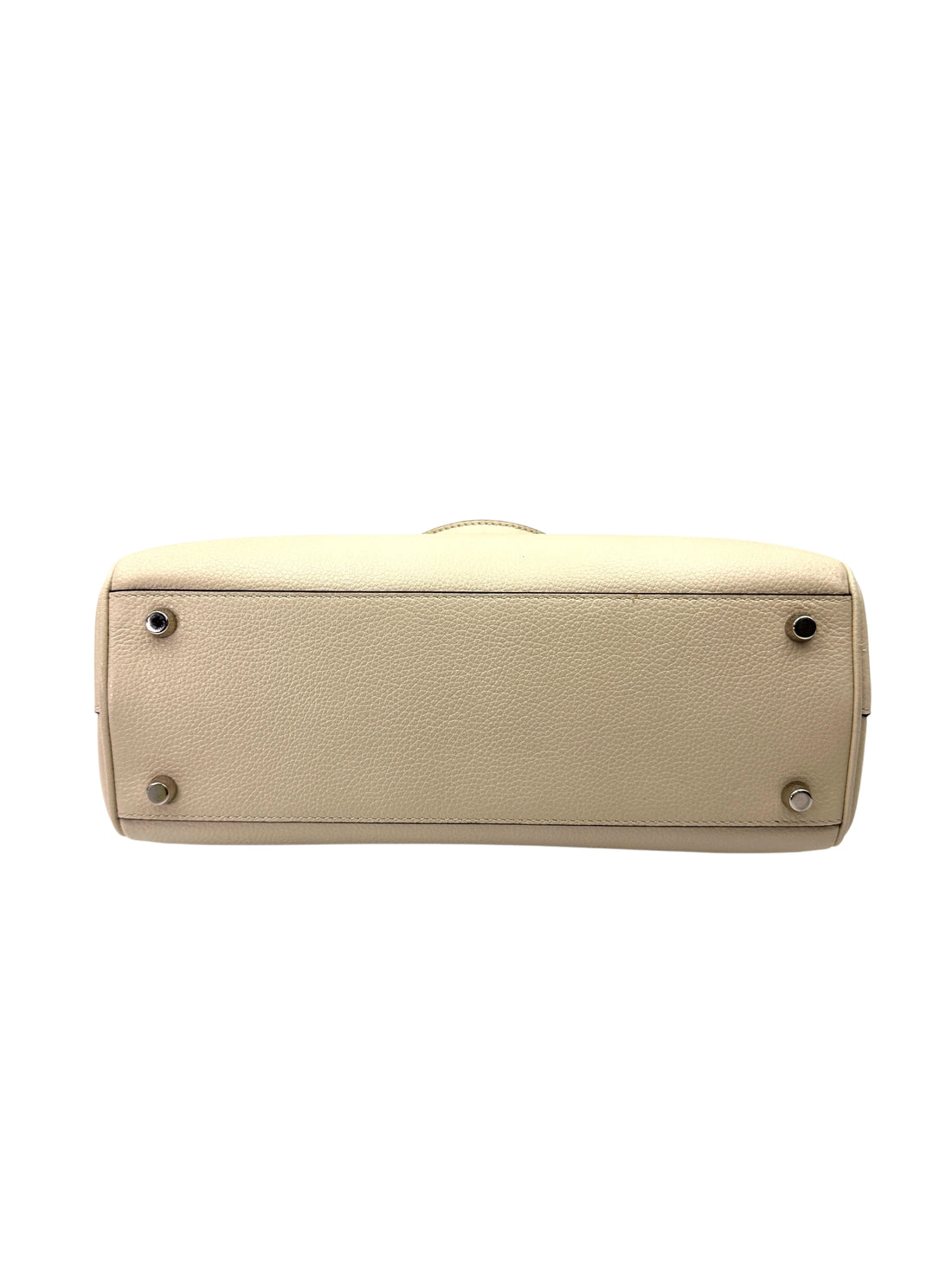 Gucci Zumi White Leather Handle Bag GG1013