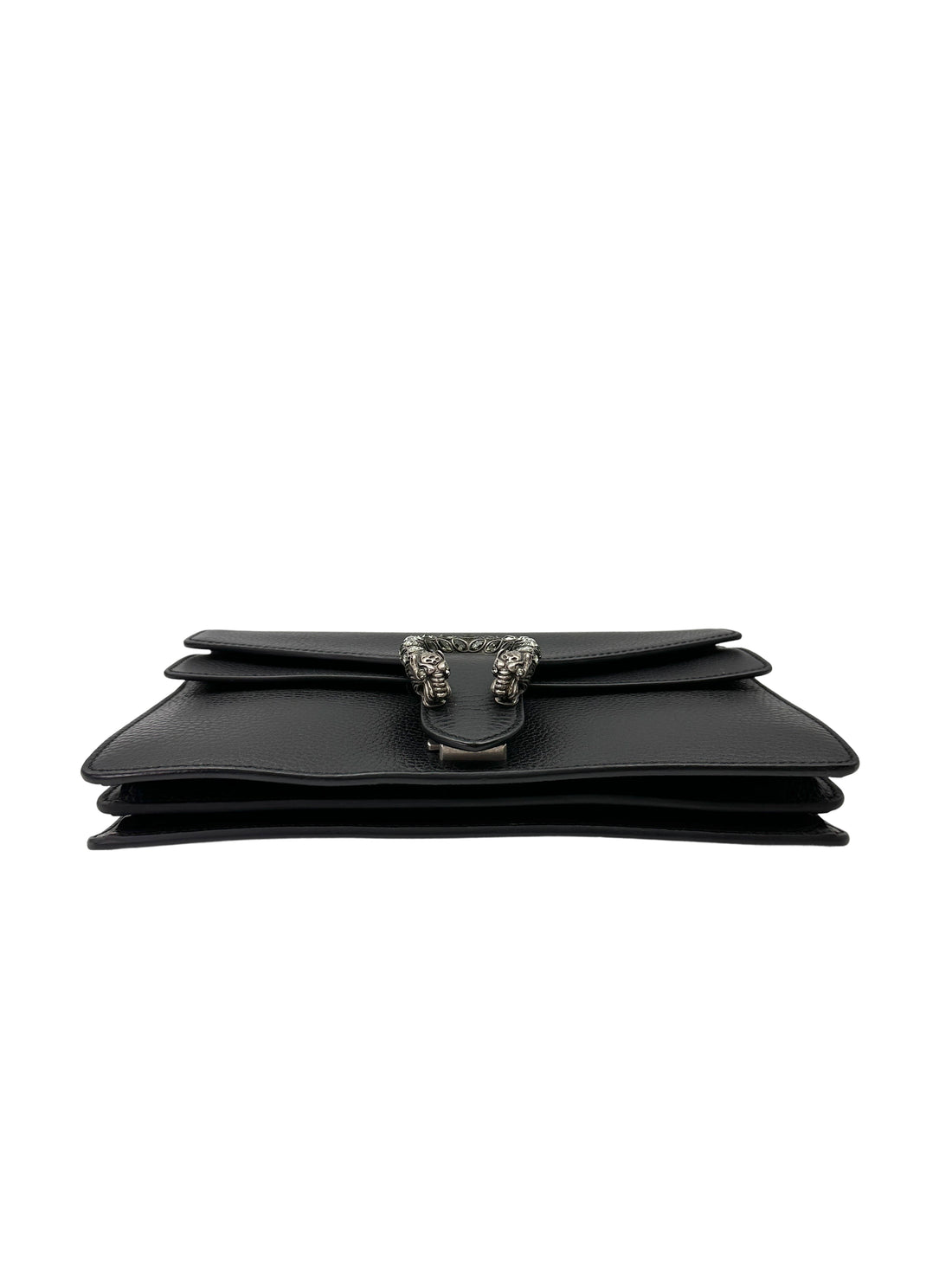 Gucci Dionysus Black Leather Shoulder Bag GG1033