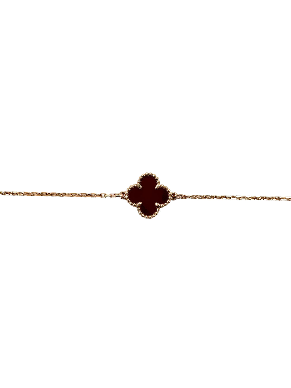 Van Cleef & Arpels Red Alhambra Pendant VC06