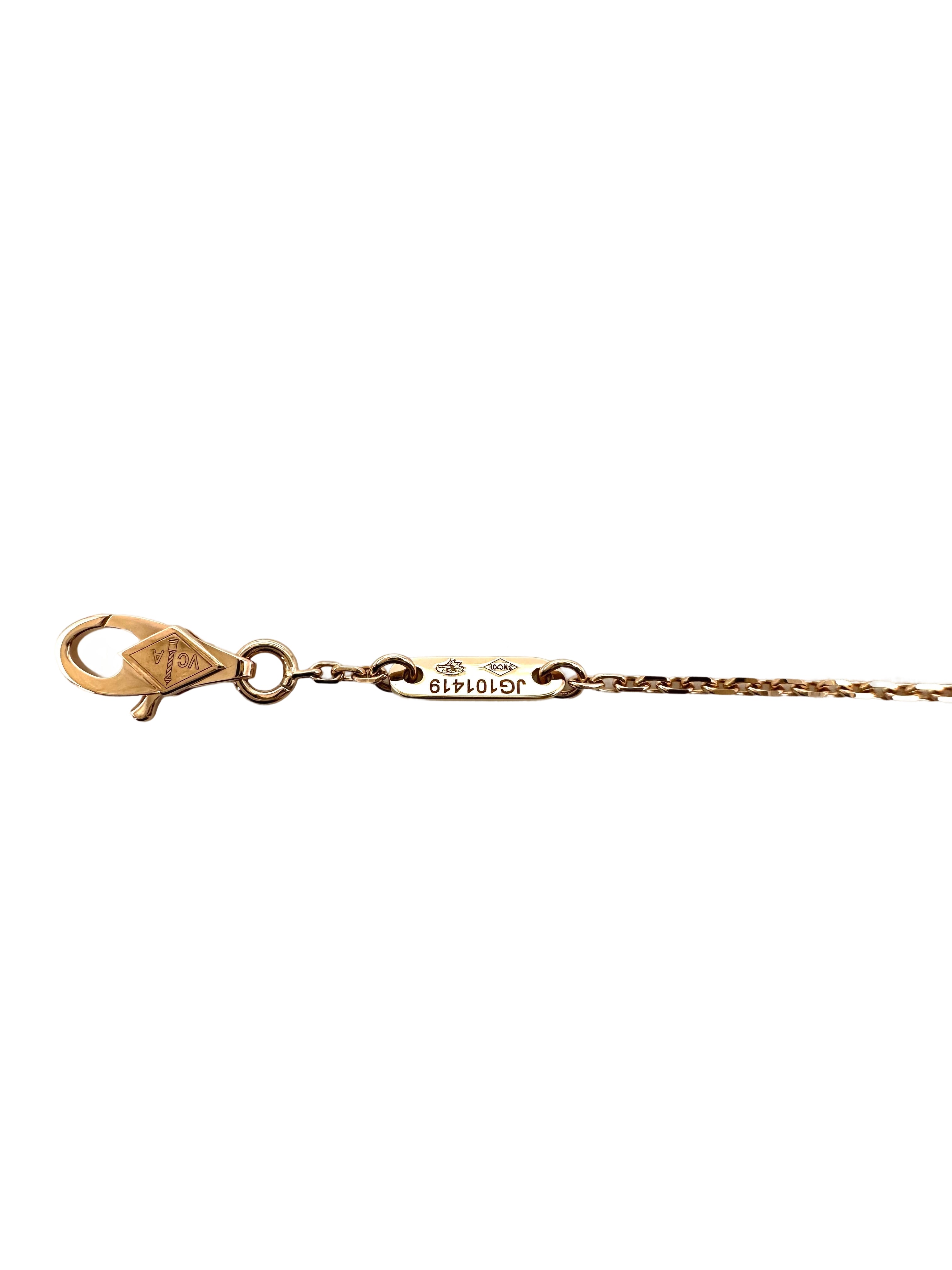 Van Cleef & Arpels Red Alhambra Pendant VC06