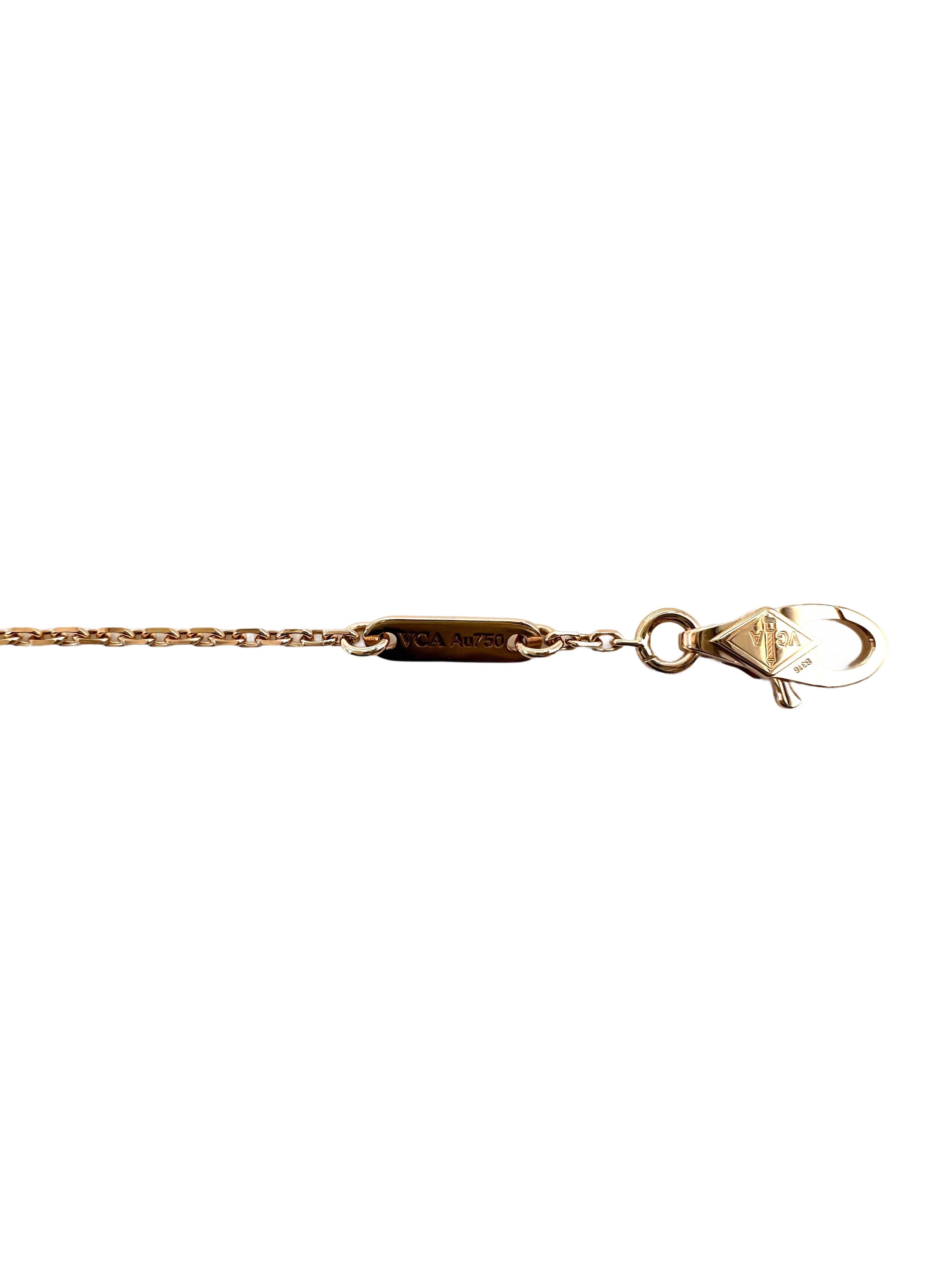 Van Cleef & Arpels Red Alhambra Pendant VC06