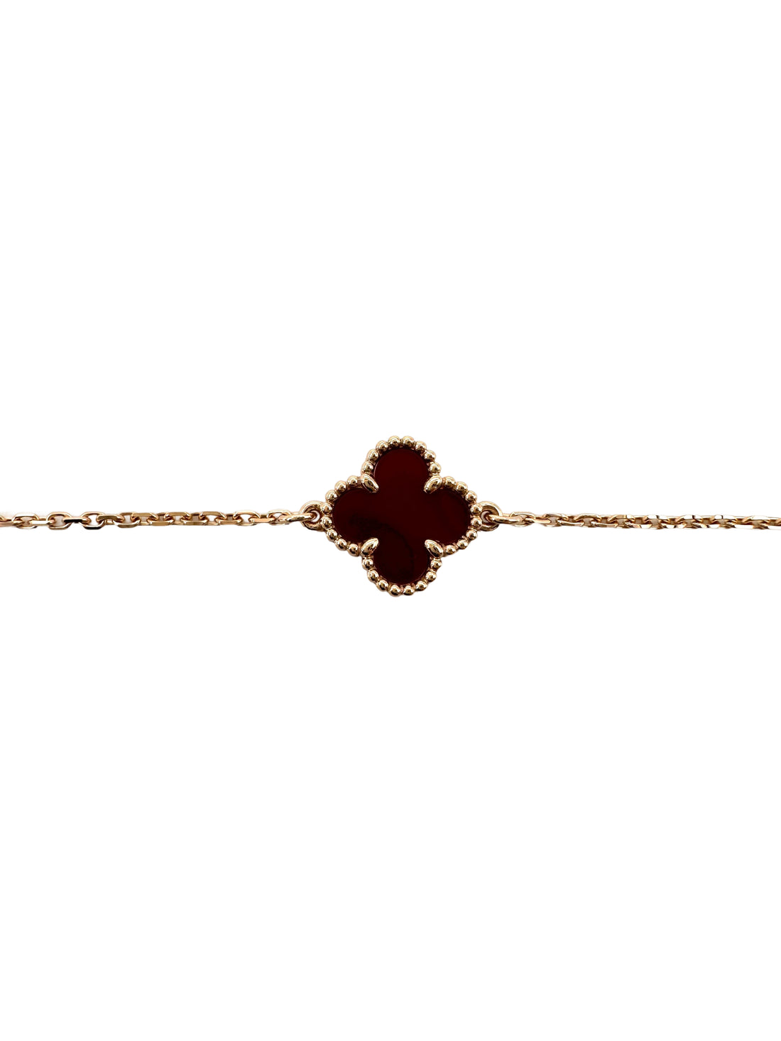 Van Cleef & Arpels Red Alhambra Pendant VC06