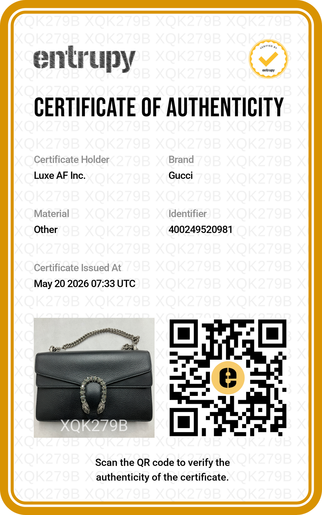 Gucci Dionysus Black Leather Shoulder Bag GG1033