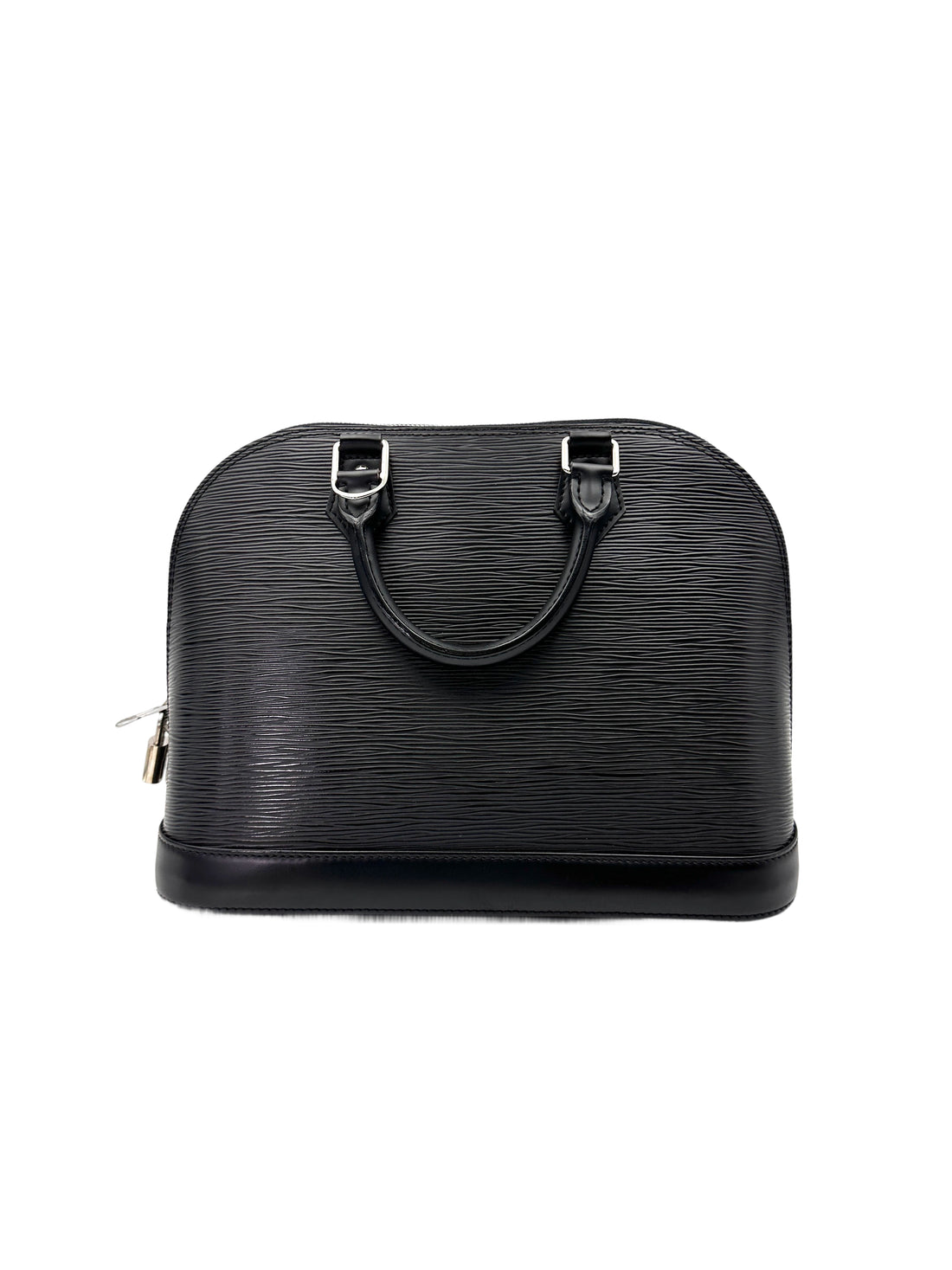 Louis Vuitton Alma Black Epi Leather Handle Bag LV2765