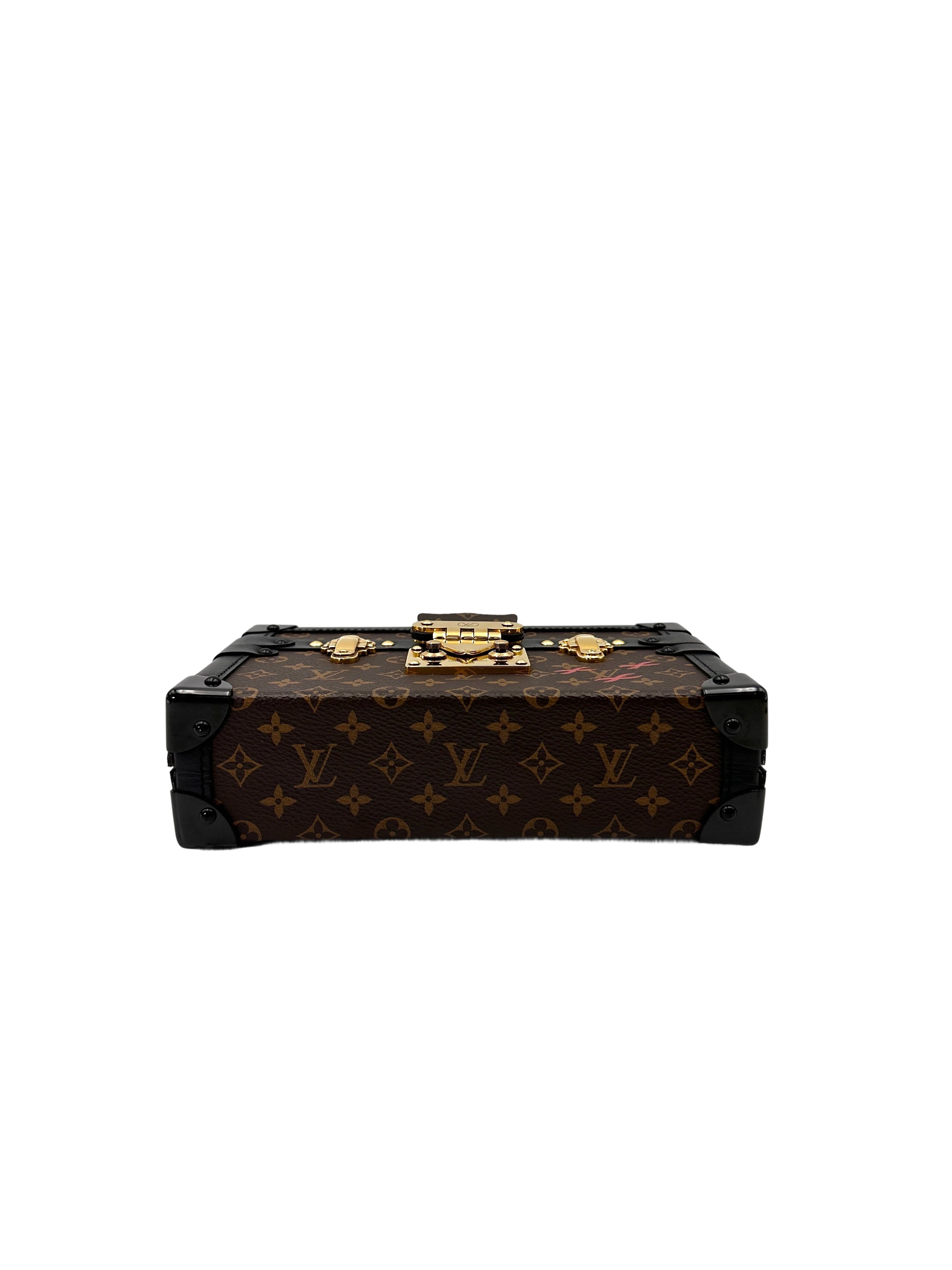 Louis Vuitton Petite Malle Monogram Reverse Shoulder Bag LV2759