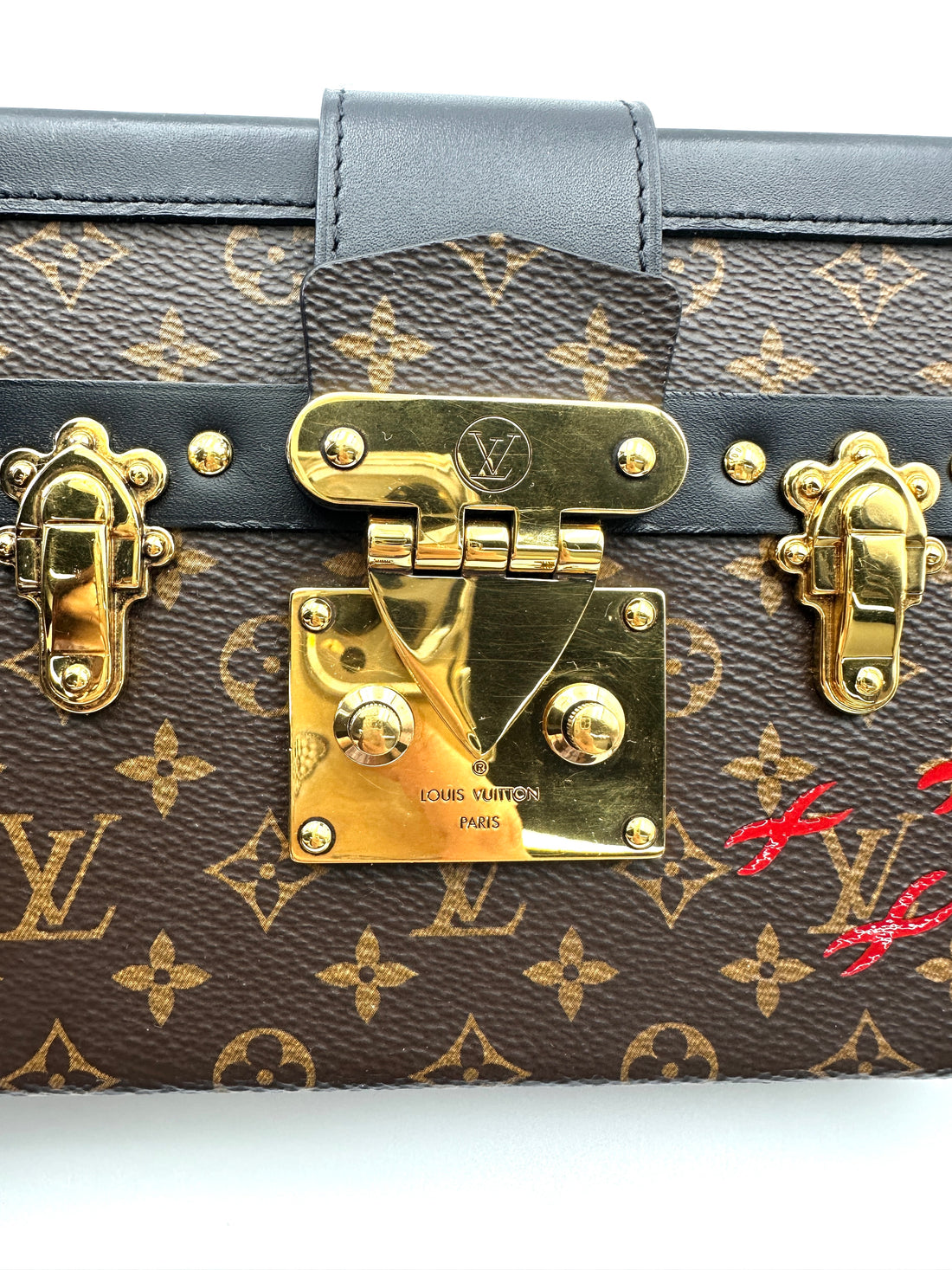 Louis Vuitton Petite Malle Monogram Reverse Shoulder Bag LV2759