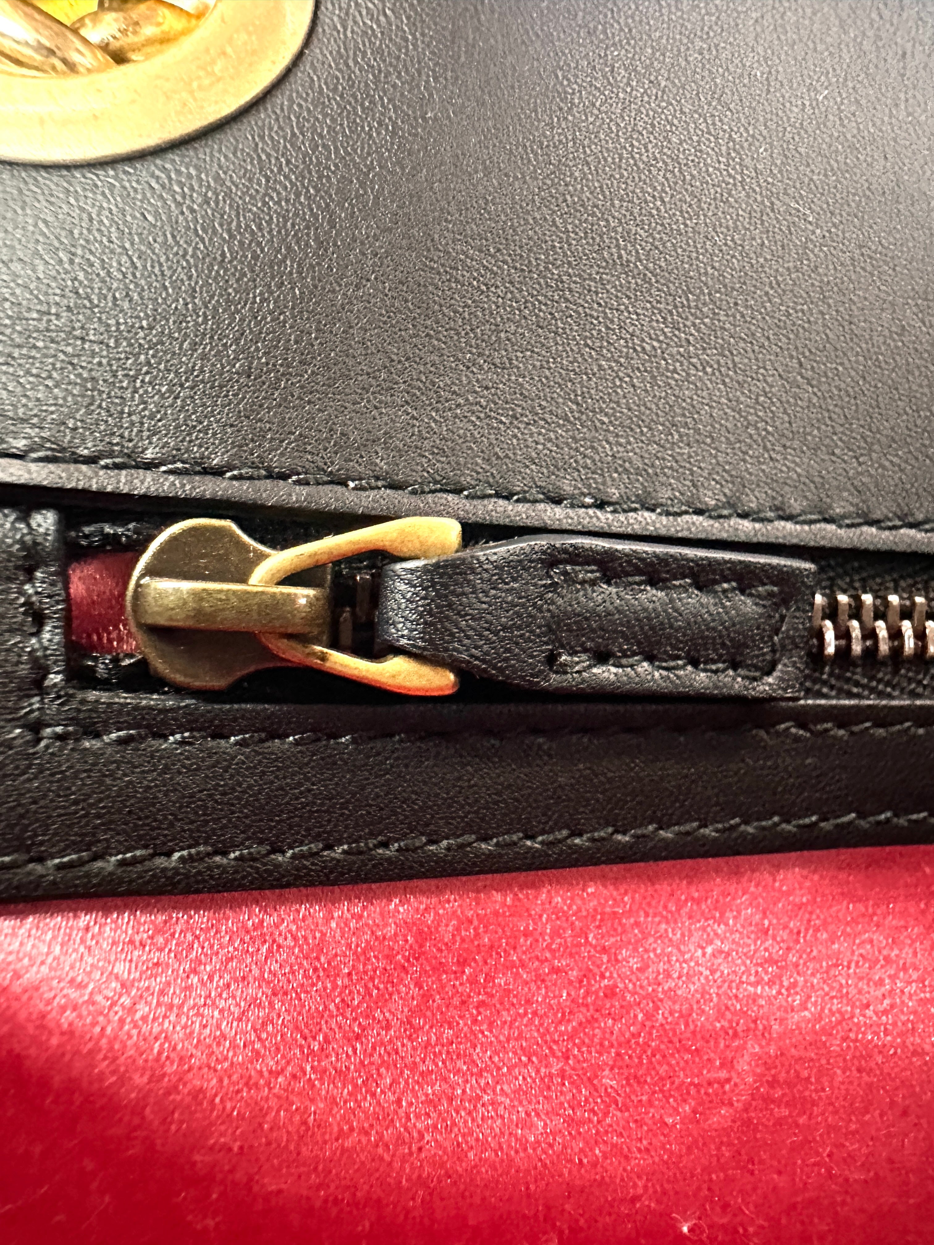 Gucci GG Marmont Black Velvet Shoulder Bag GG1030