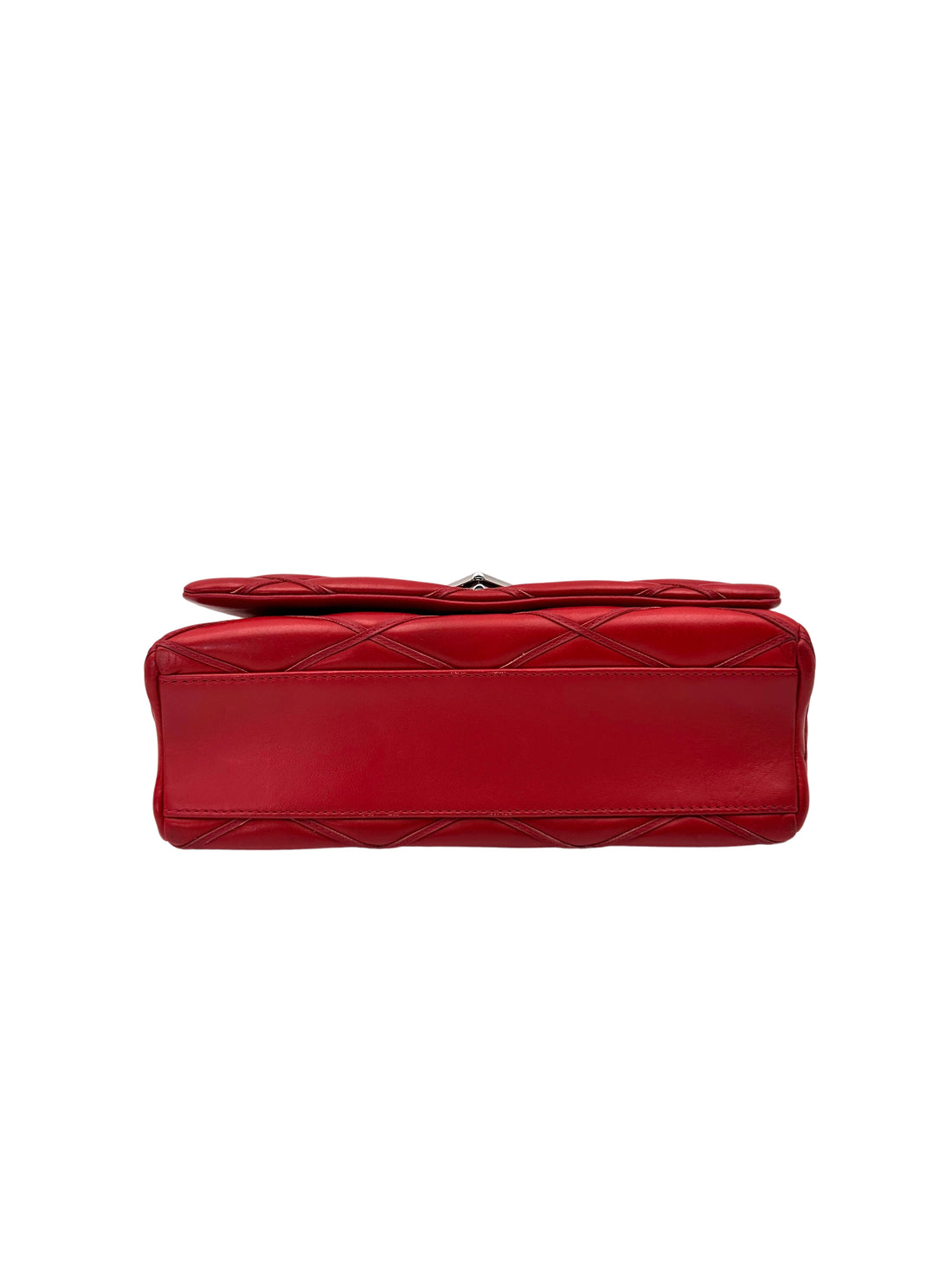 Louis Vuitton GO-14 Red Malletage Quilted Leather Shoulder Bag LV2762