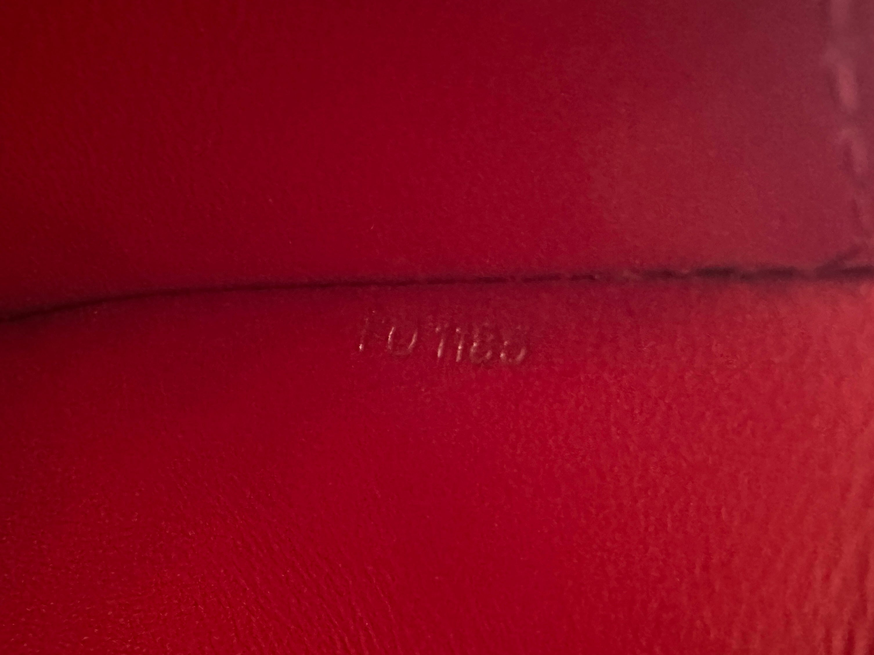Louis Vuitton GO-14 Red Malletage Quilted Leather Shoulder Bag LV2762