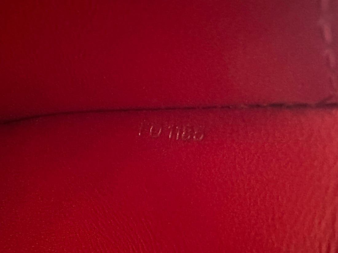 Louis Vuitton GO-14 Red Malletage Quilted Leather Shoulder Bag LV2762