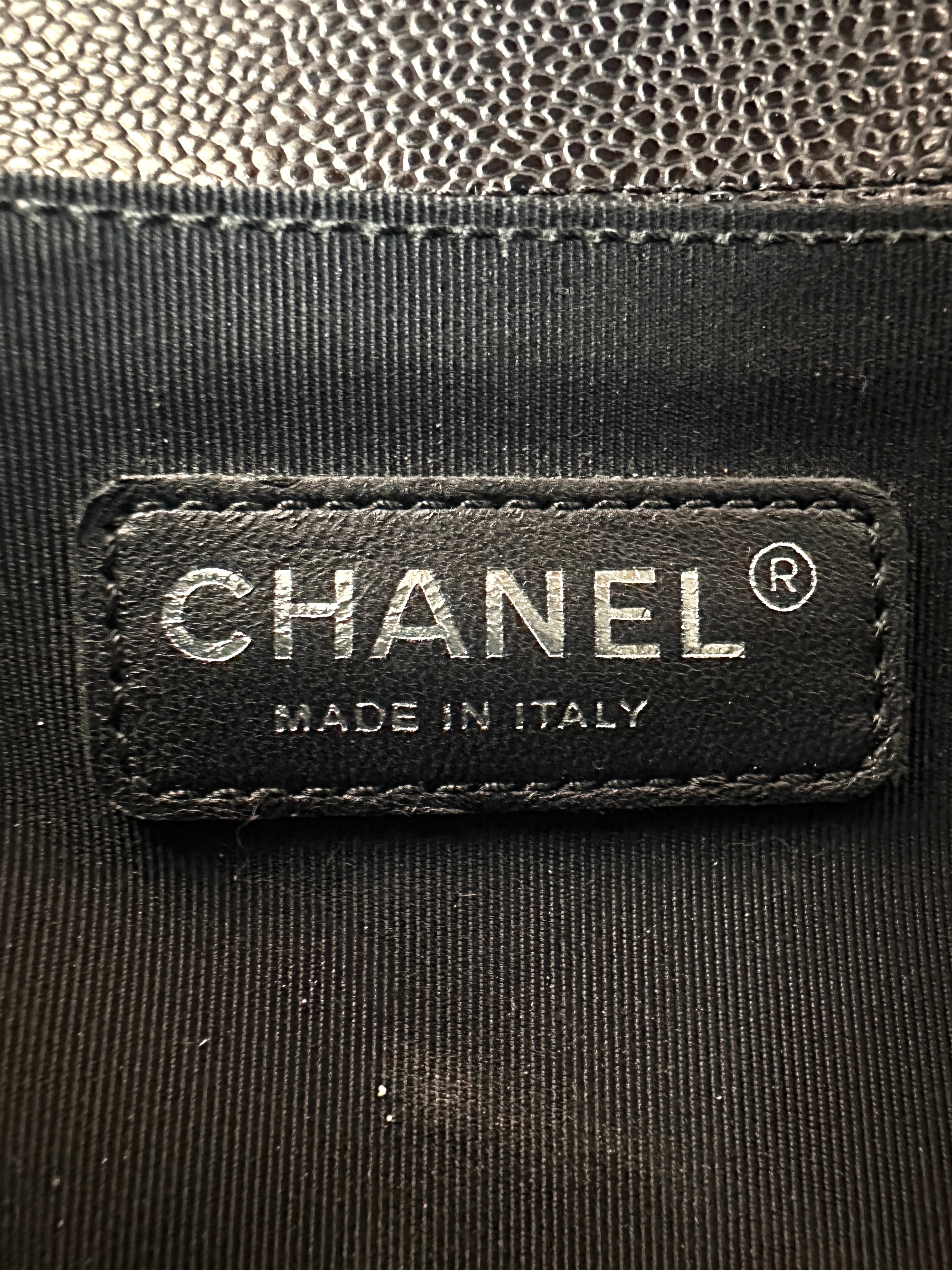 Chanel LeBoy Black Quilted Leather Flap Bag With Silver Buckle(19***63) CC1985