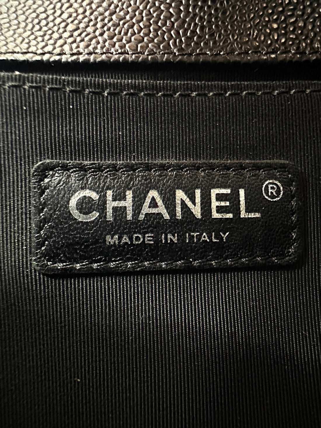 Chanel LeBoy Black Quilted Leather Flap Bag With Silver Buckle(18***32) CC1983