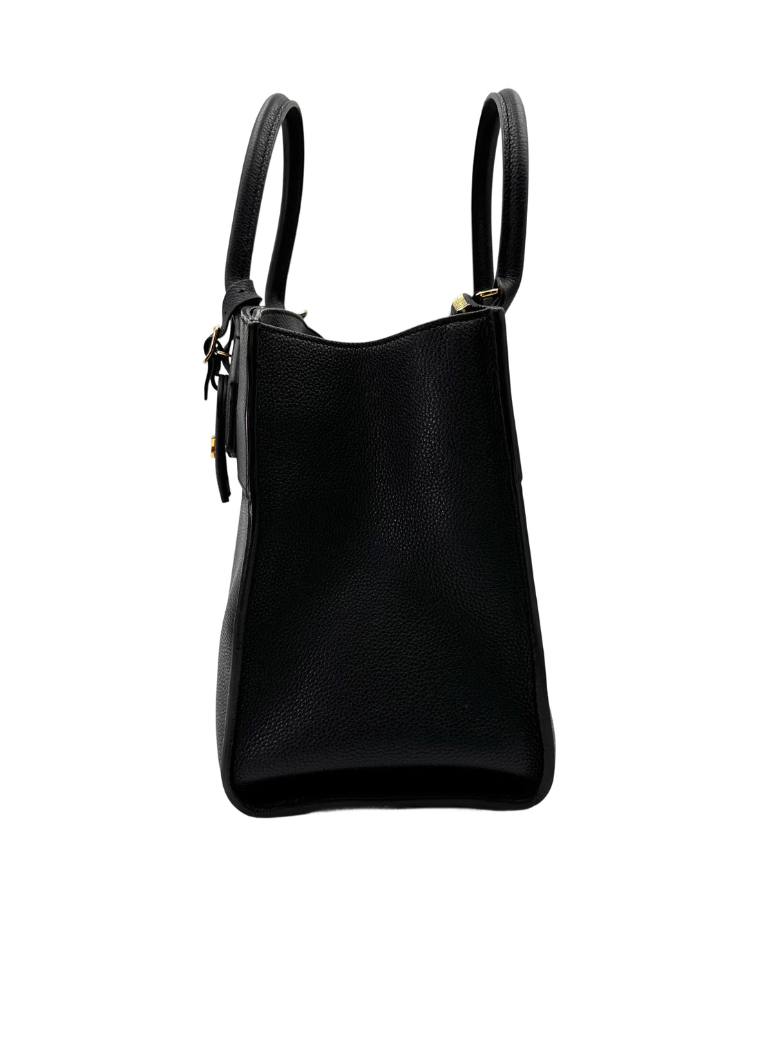 Louis Vuitton City Steamer Black Grained Leather Handle Bag LV2766