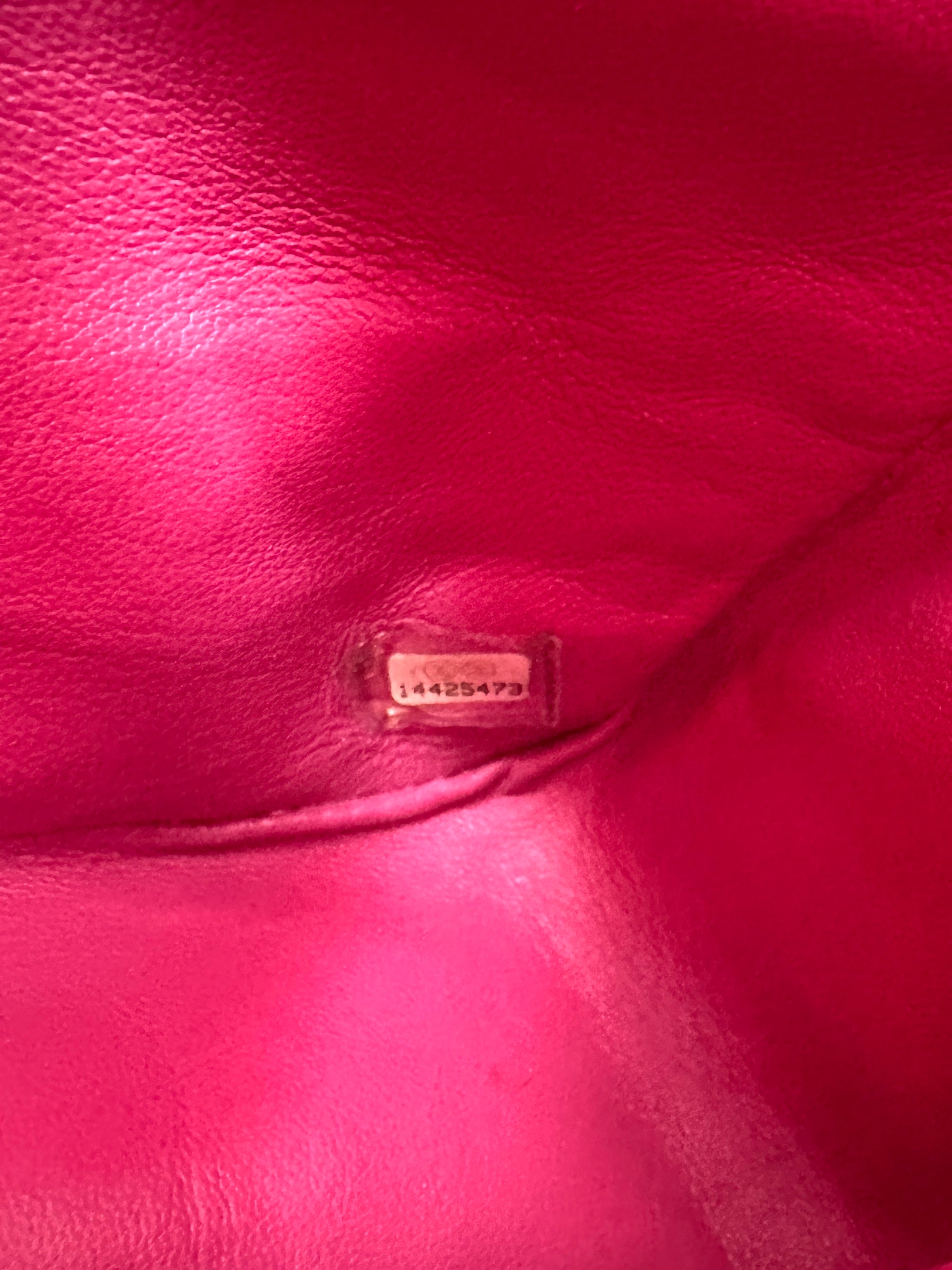 Chanel Classic Flap Pink Quilted Lambskin Shoulder Bag With Silver Buckle(14***73) CC1984