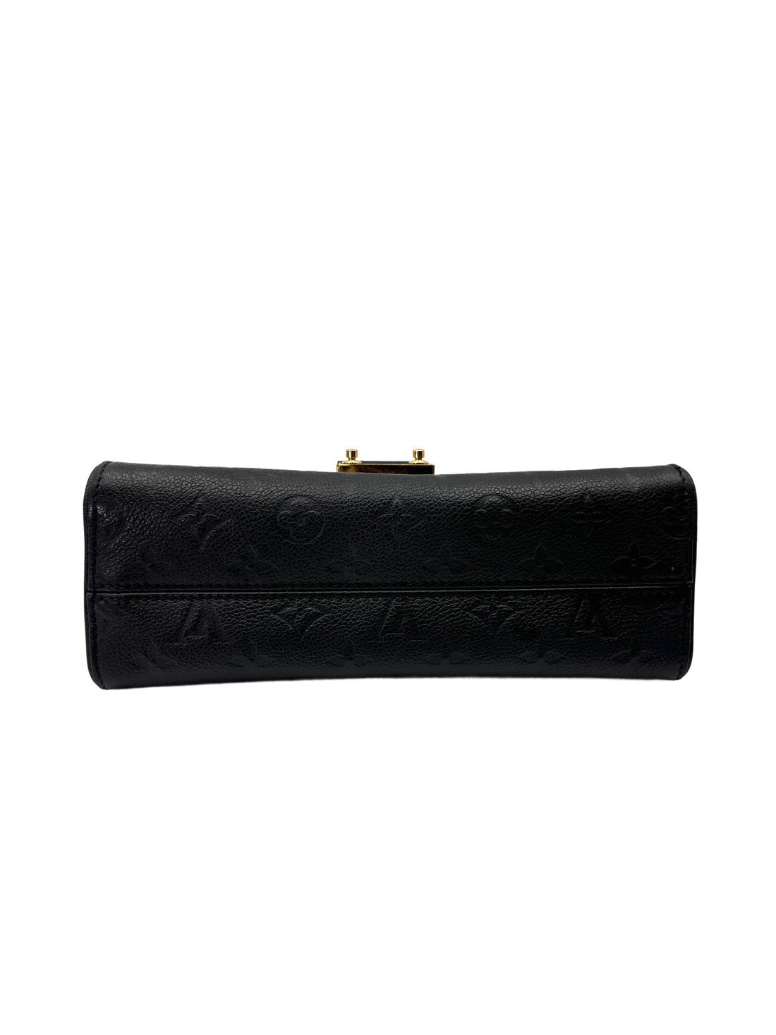 Louis Vuitton Saint Sulpice Black Monogram Empreinte Leather Shoulder Bag LV2764