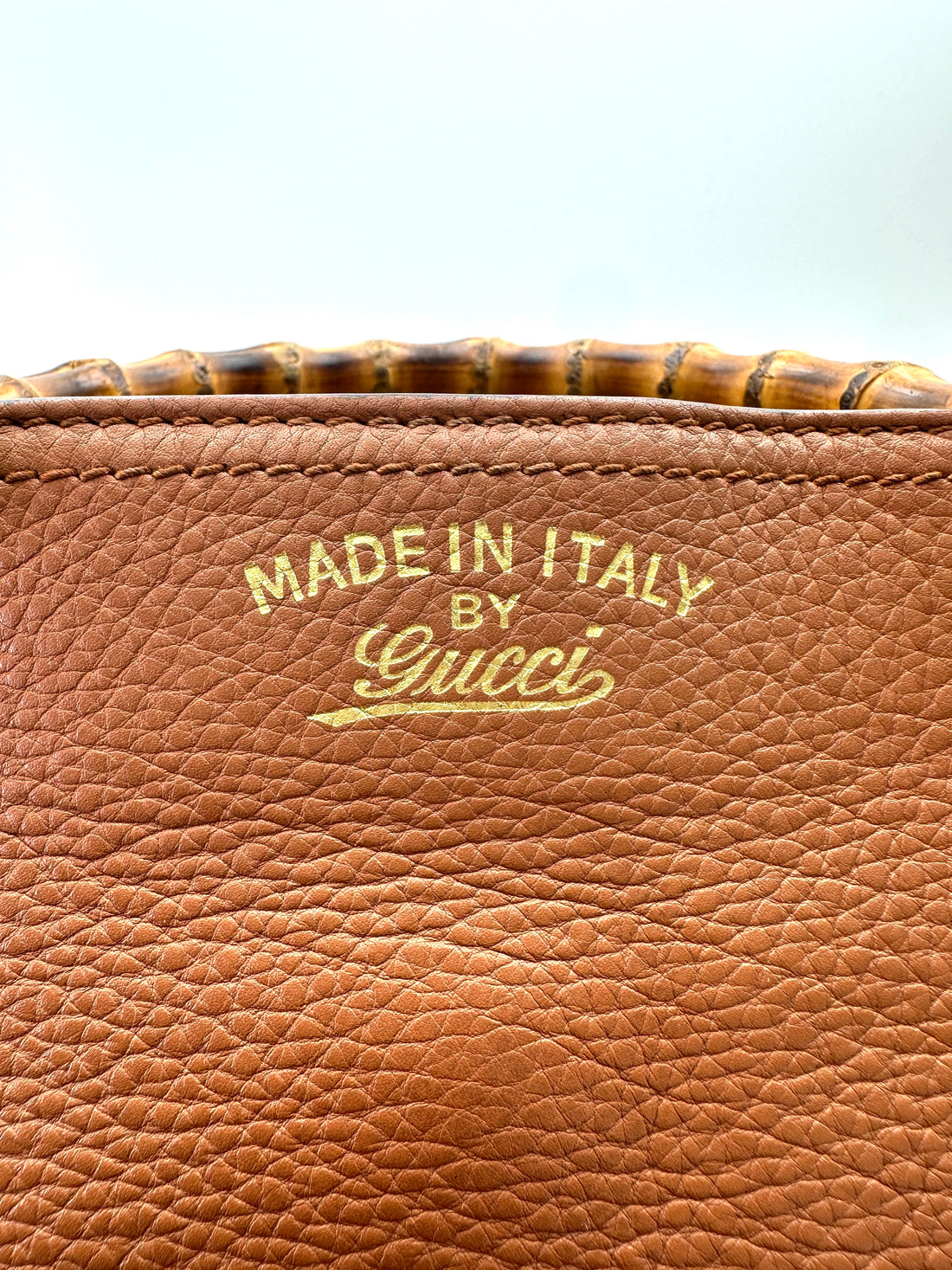 Gucci Bamboo Shopper Handle Bag GG1027