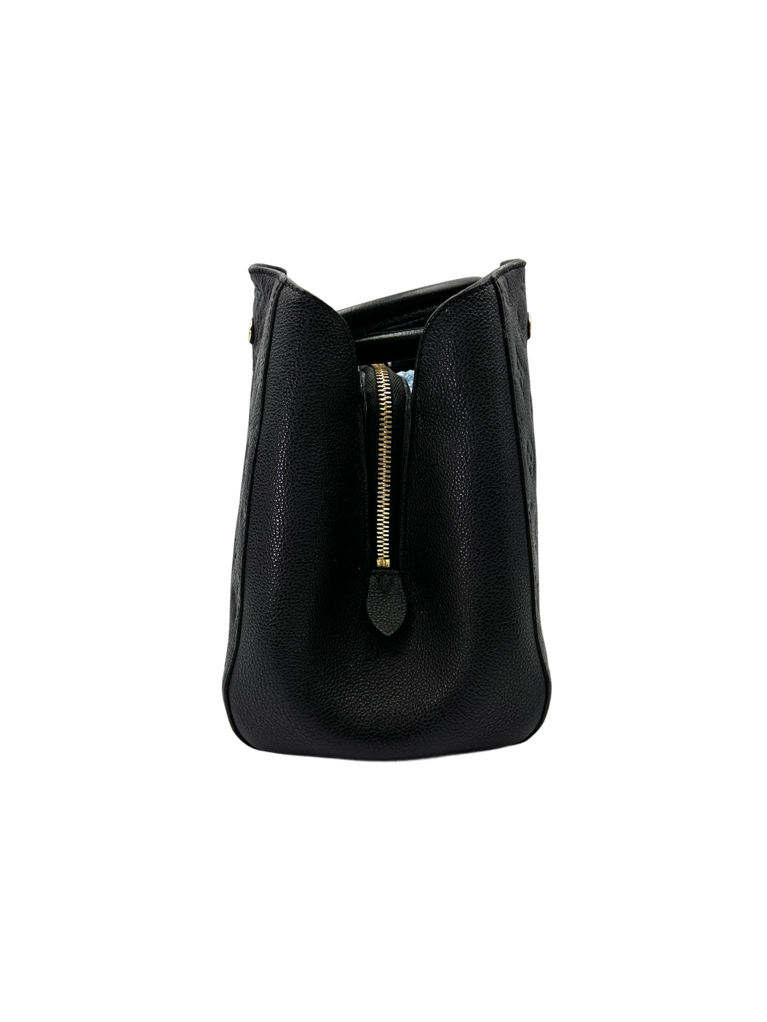 Louis Vuitton Montaigne Black Monogram Empreinte Leather Handle Bag LV2768