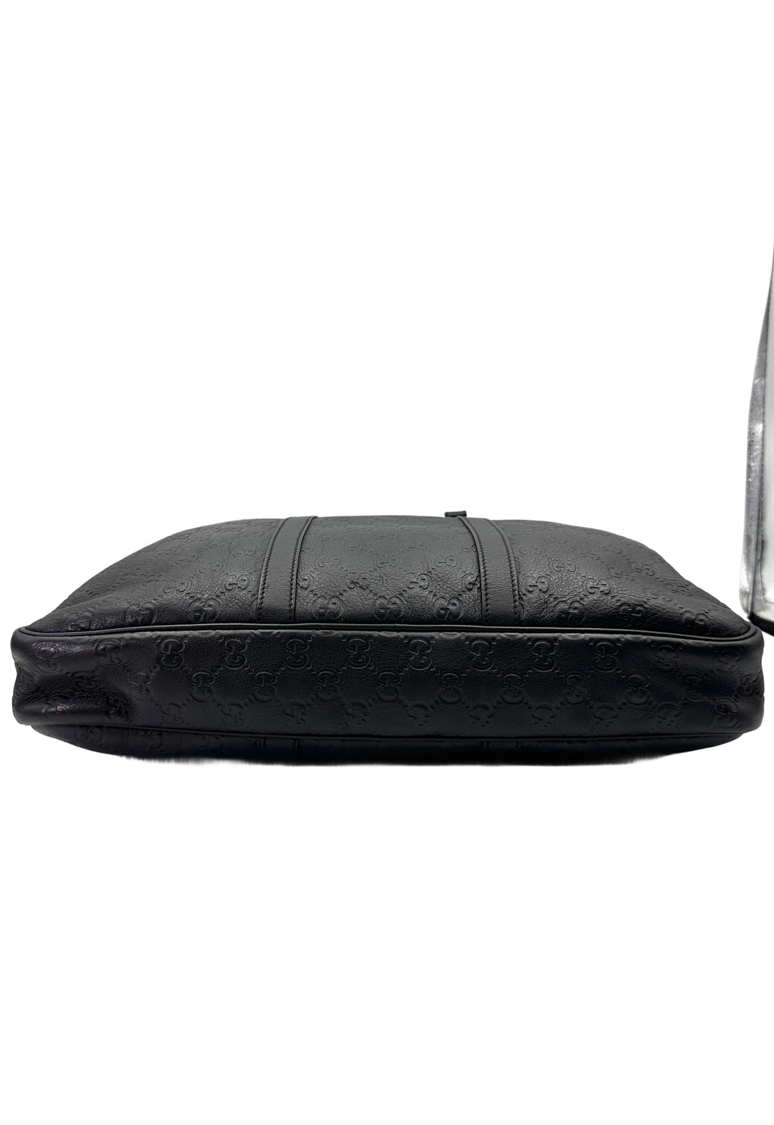 Gucci Black Guccissima Leather Business Bag GG1029