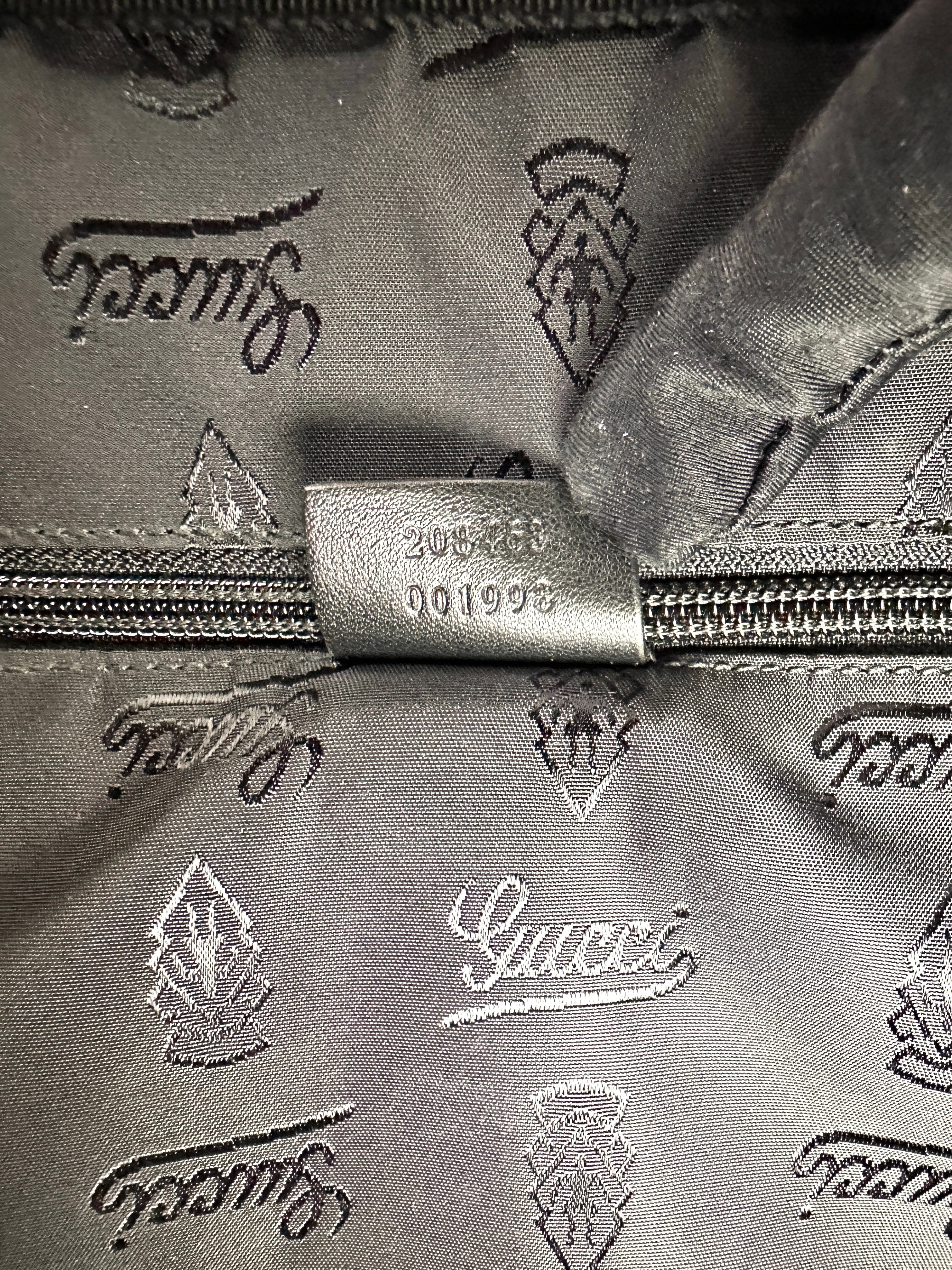 Gucci Black Guccissima Leather Business Bag GG1029