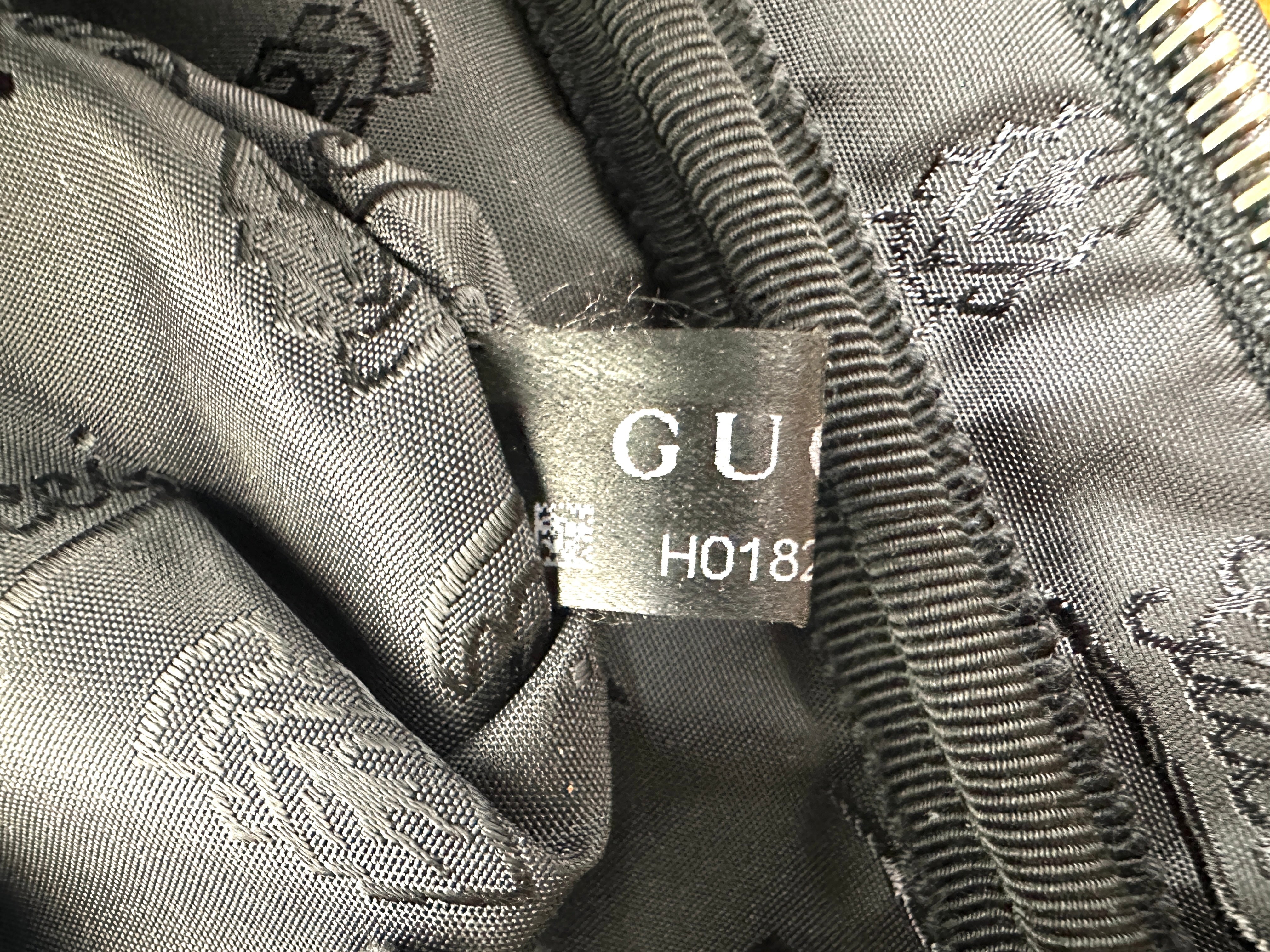 Gucci Black Guccissima Leather Business Bag GG1029