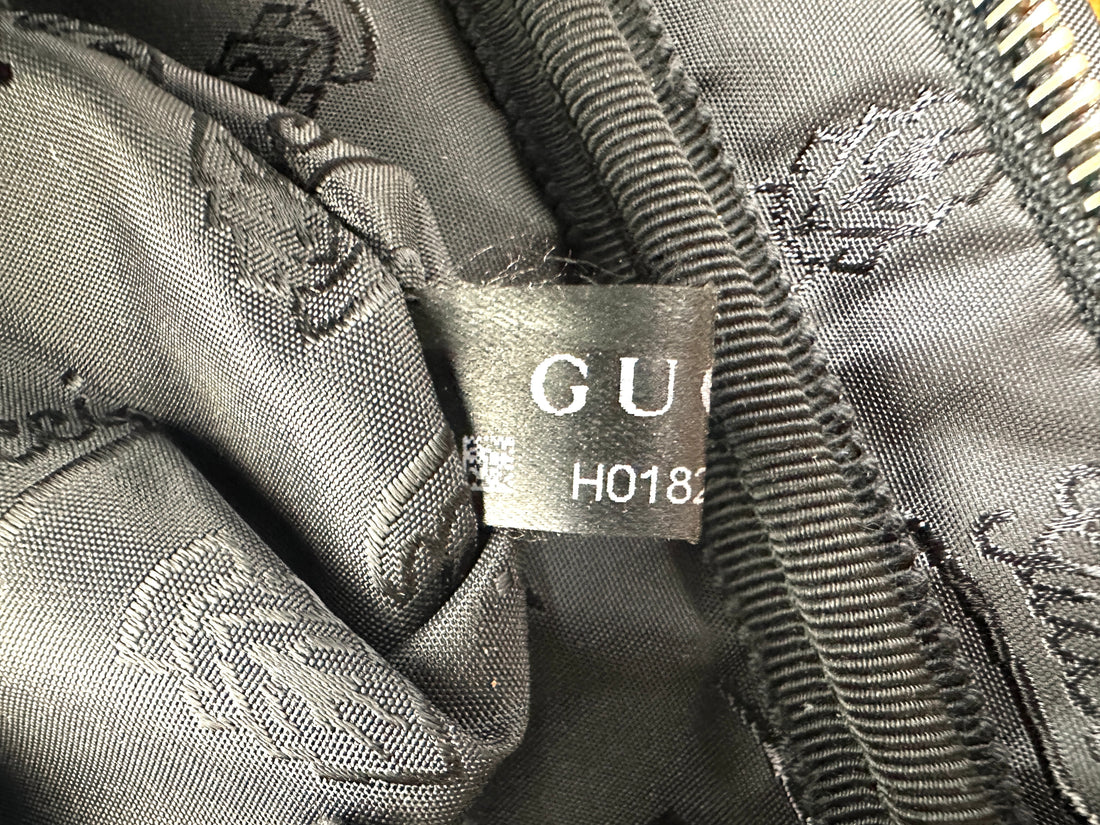 Gucci Black Guccissima Leather Business Bag GG1029